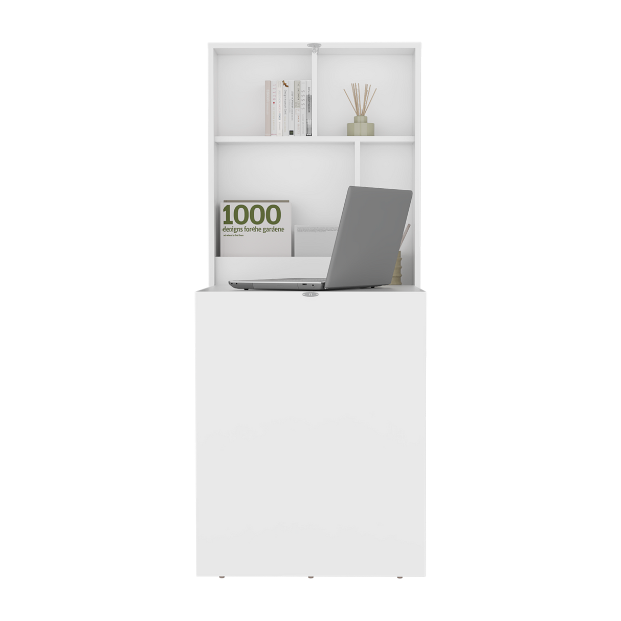 Escritorio Klapar Blanco 60x72.7cm sin Cajones - ESCRITORIOS | Bylmo