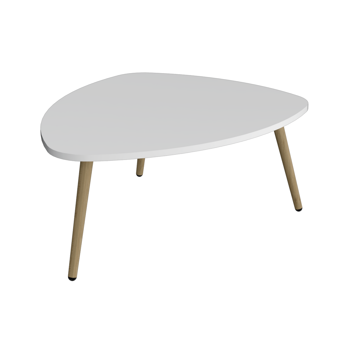 Mesa de Centro Narvik Blanco 74.1x31.5cm Rectangular y con Patas - MESAS DE CENTRO | Bylmo
