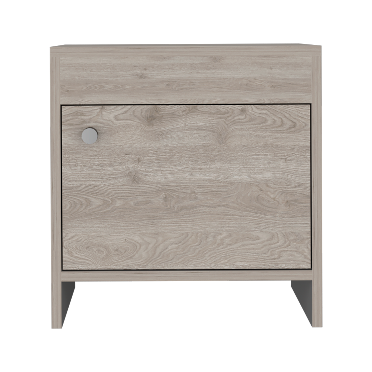 Mesa De Noche X 2 Armonia Bardolino Y Blanco 50x41.6cm Sin Cajones - MESAS DE NOCHE | Bylmo