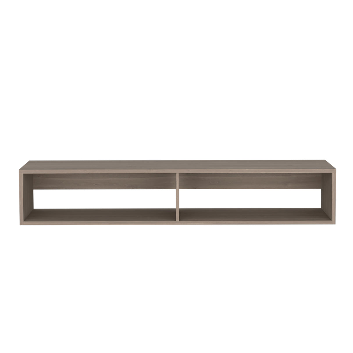 Rack de TV Flotante Bardolino 150x26.5cm Para TV Hasta 65 Pulgadas con Ranuras para Cables - MUEBLES DE TV | Bylmo