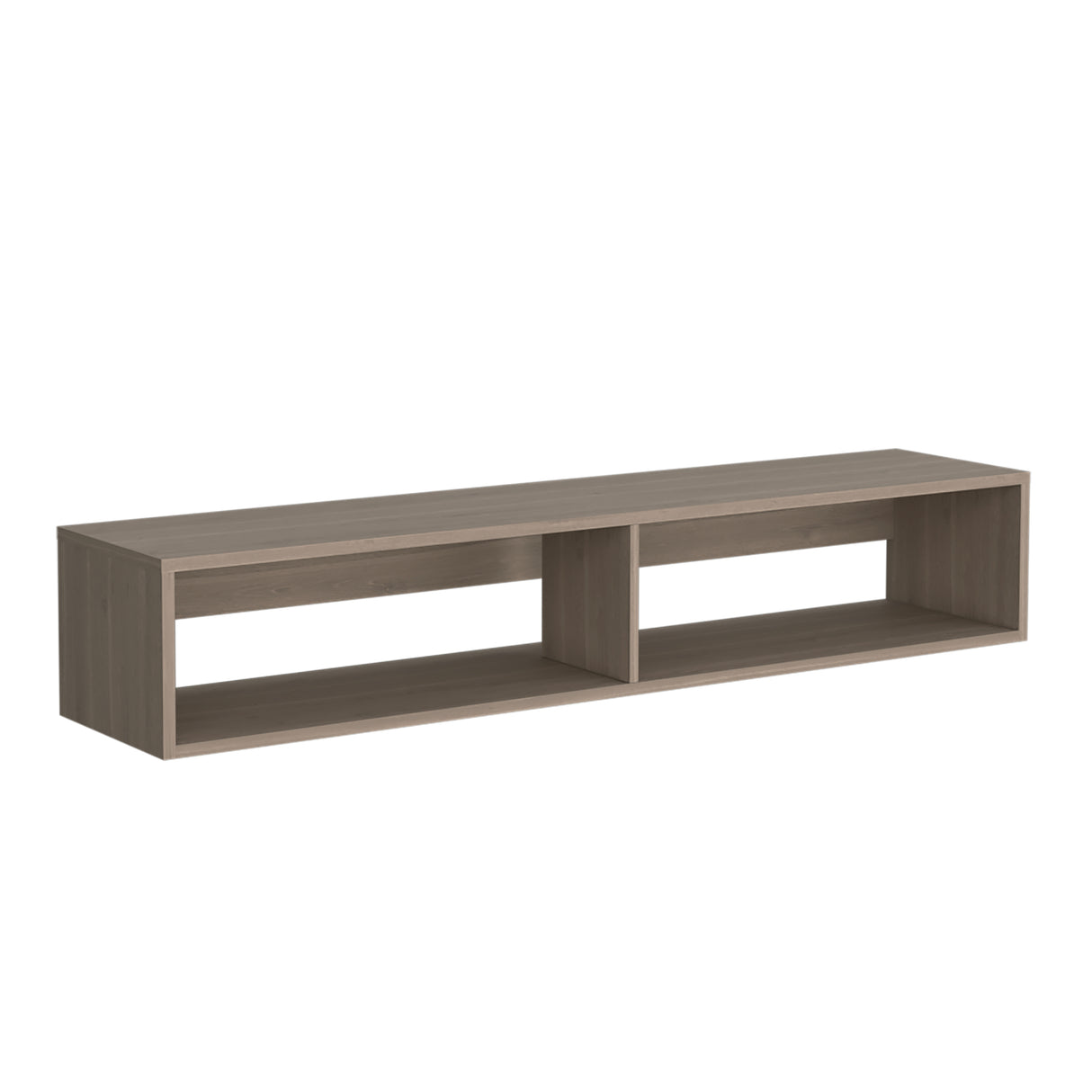 Rack de TV Flotante Bardolino 150x26.5cm Para TV Hasta 65 Pulgadas con Ranuras para Cables - MUEBLES DE TV | Bylmo