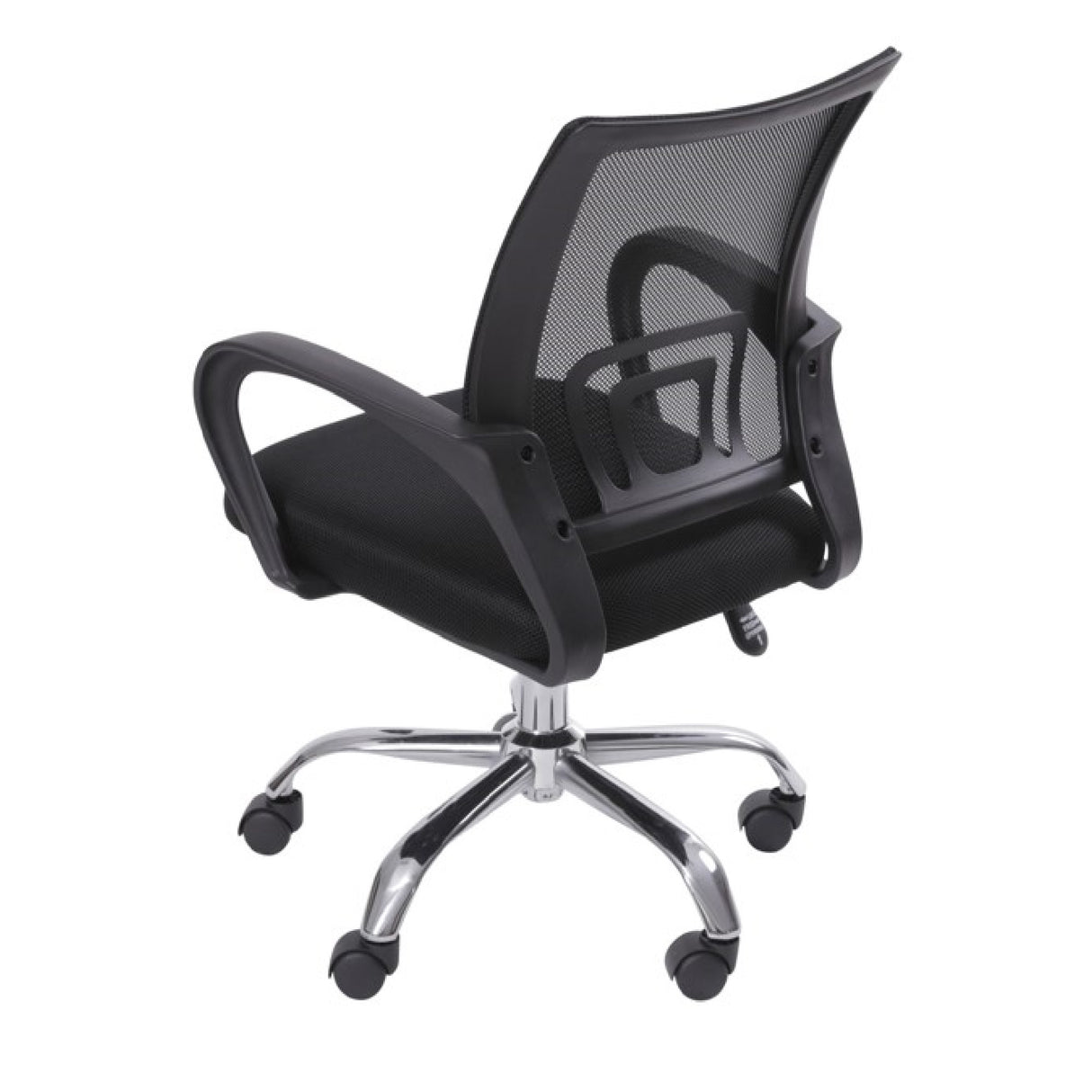 Silla de Oficina Tok Negro 57x52cm Reclinable y Giratoria con Ruedas - SILLAS DE OFICINA | Bylmo