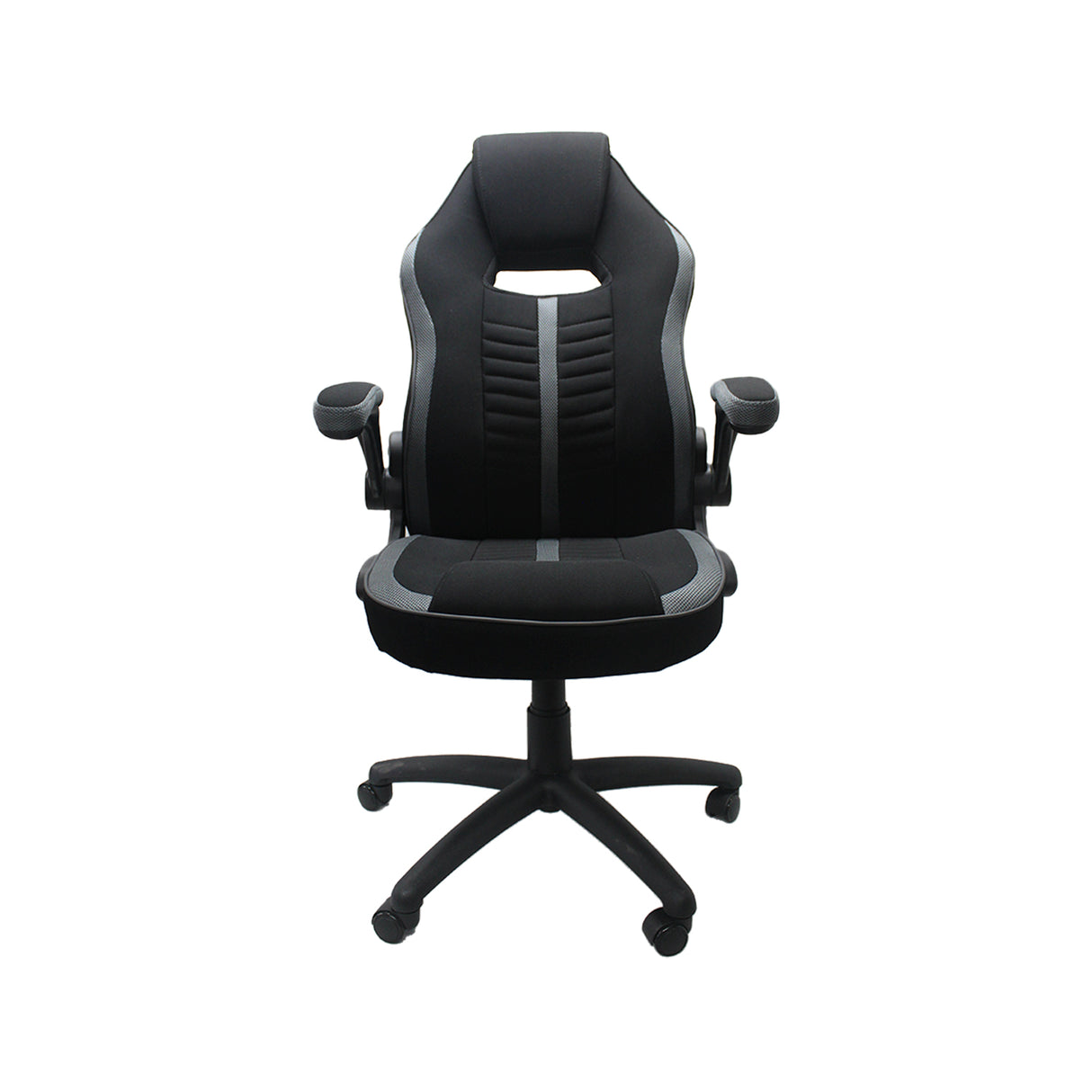 Silla Gamer Topgun Gris 63x58cm Reclinable y Giratoria con Ruedas - SILLAS DE OFICINA | Bylmo