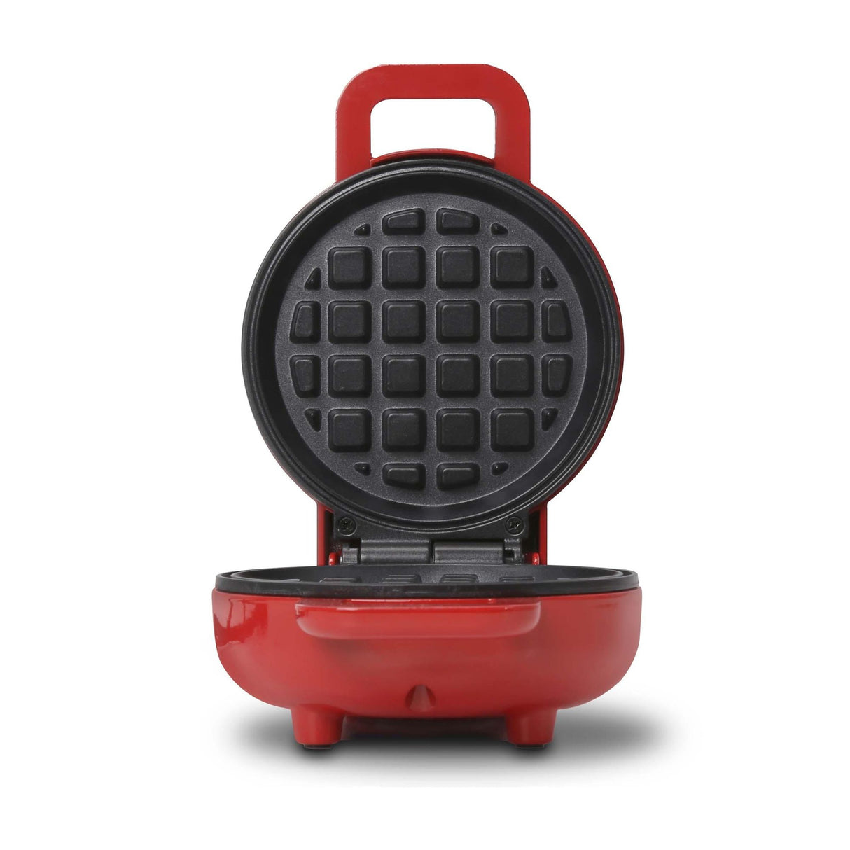 Waflera Rojo y Negro 12.5x9.5cm de Un Puesto con Luz Indicadora - SANDUCHERAS Y WAFLERAS | Bylmo