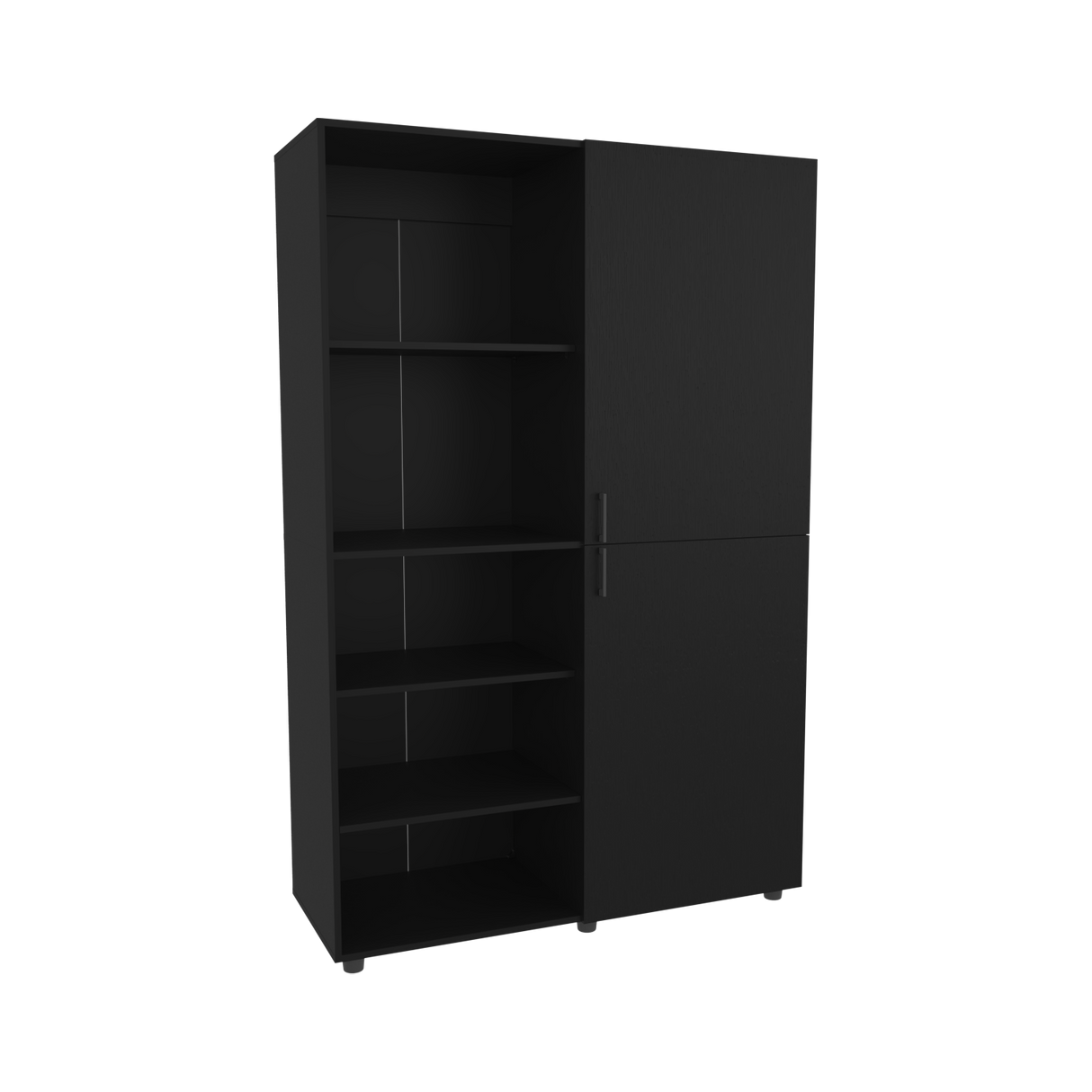 Closet Eco Wengue 120x184cm Con Siete Compartimientos - CLOSETS | Bylmo