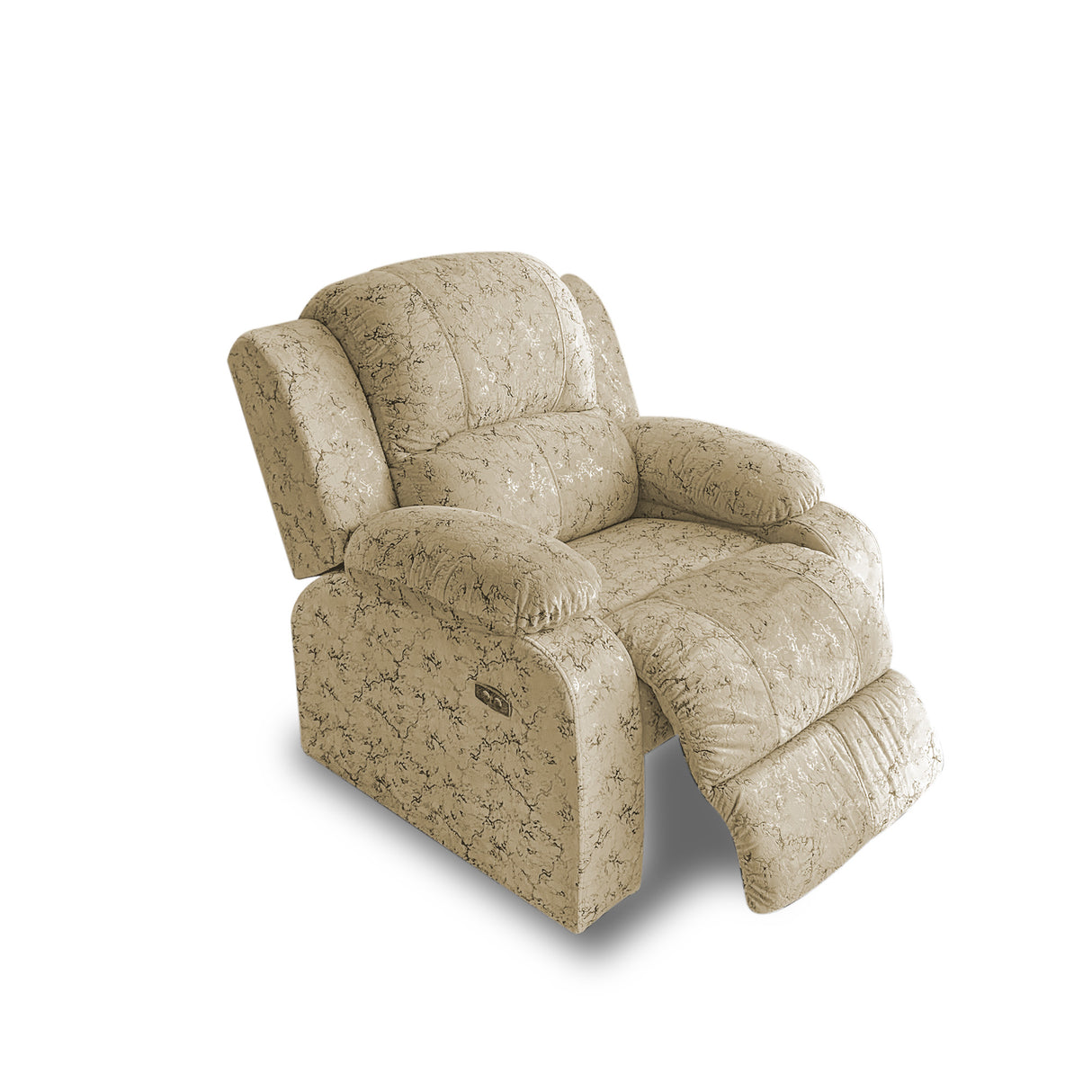 Silla Poltrona Reclinable Manual Reclinomatic Beige 90x102cm con Reposapiés - SOFAS Y POLTRONAS | Bylmo