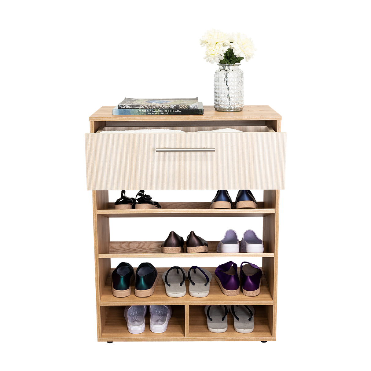 Zapatero Sevilla Fresno Europeo 70x90cm Vertical de Cinco Niveles - ZAPATEROS | Bylmo