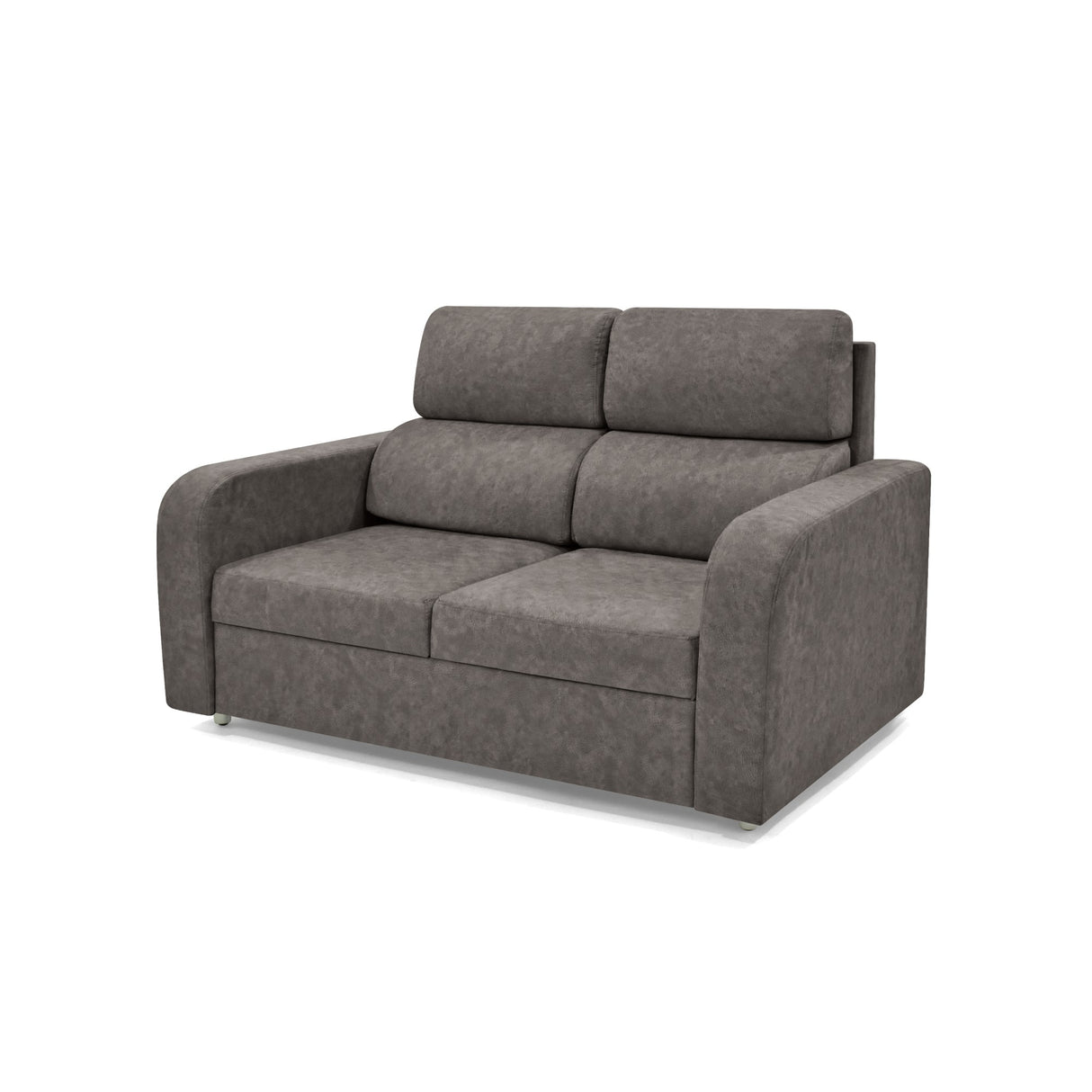 Sofá Bary Taupe 148x95cm de Dos Puestos con Apoya Brazos - SOFAS Y POLTRONAS | Bylmo