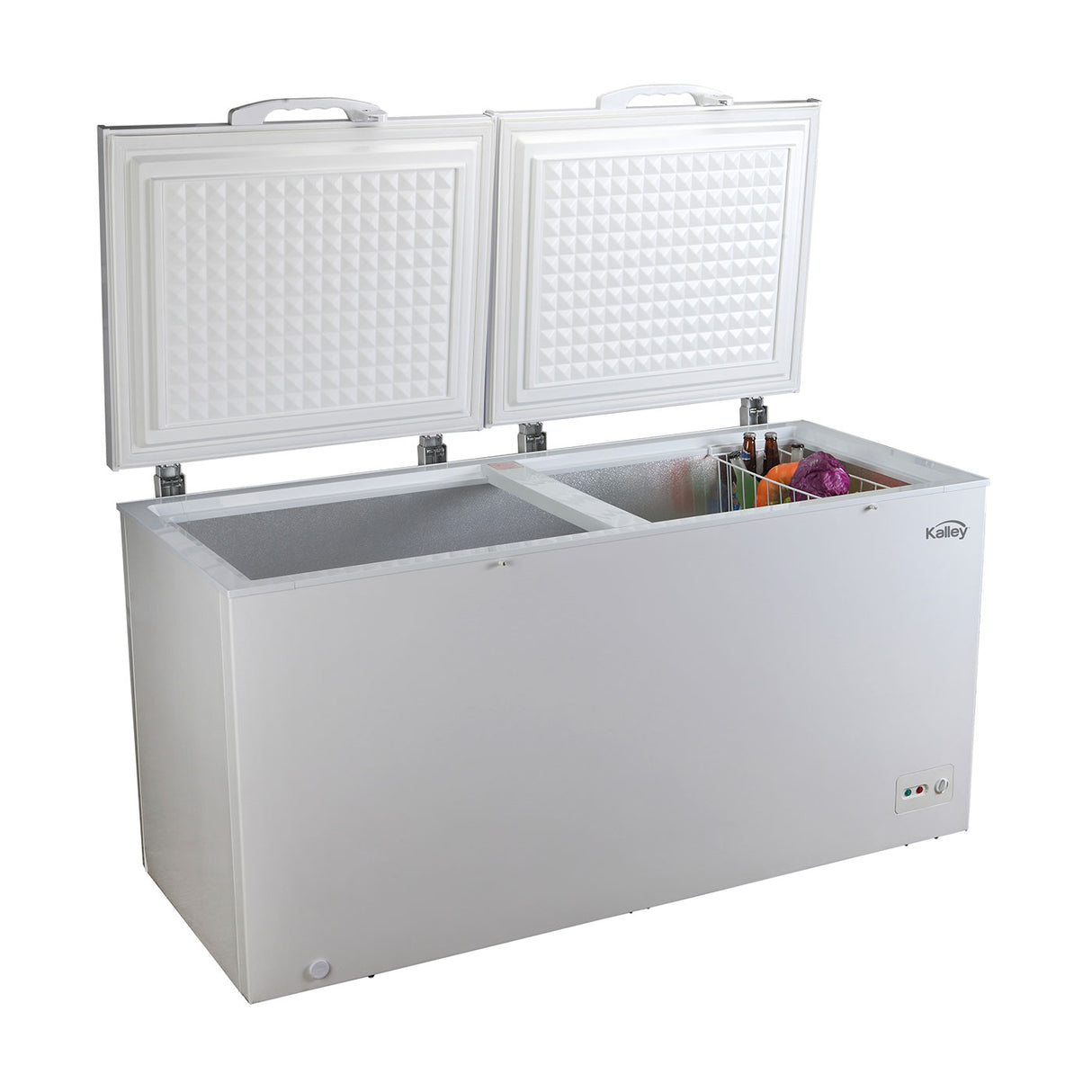 Congelador Dual Blanco Mate 153x83cm De 508 Litros Con Control de Temperatura e Iluminación Interna - CONGELADORES | Bylmo