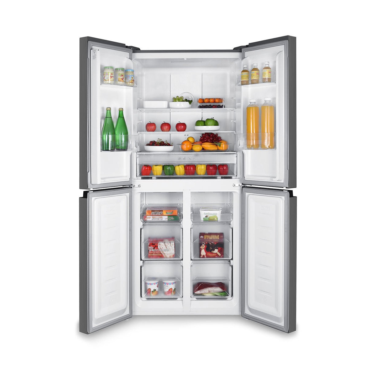 Nevecón Gris Oscuro 79x180cm De 362 Litros No Frost - NEVERAS | Bylmo