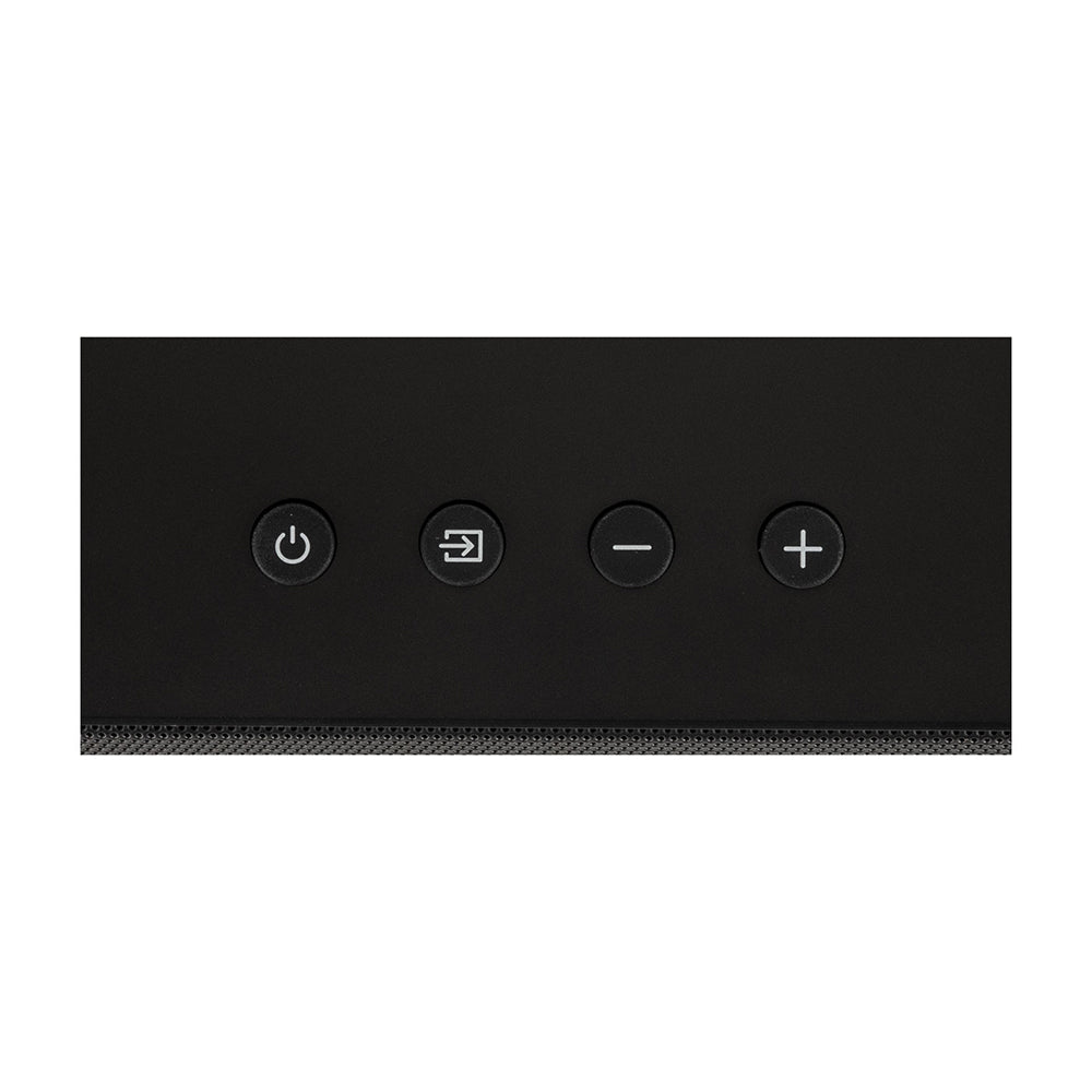 Barra de Sonido Negro 92x6.3cm Bluetooth y con Control Remoto - BARRAS DE SONIDO | Bylmo
