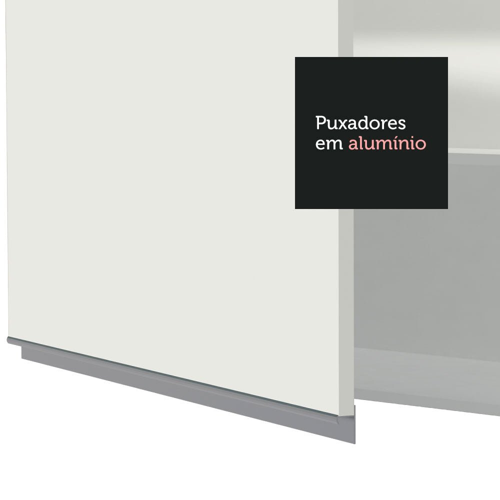 Cocina Integral Laura Blanco 190x225cm sin Mesón y sin Estufa - COCINAS | Bylmo
