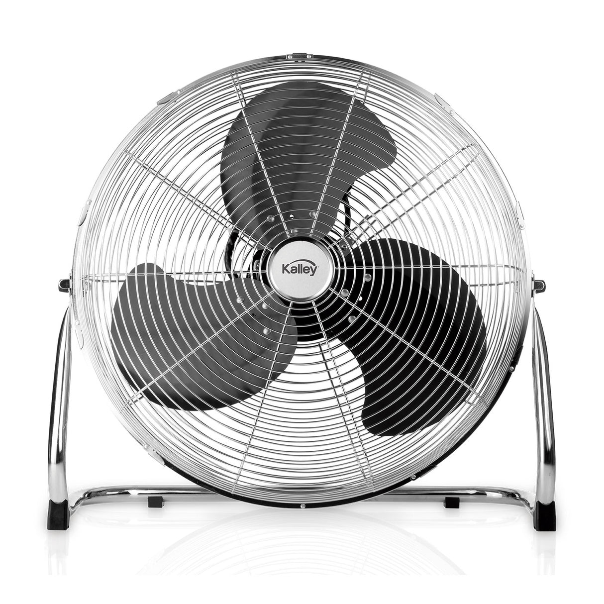 Ventilador Gris Y Negro 60x62cm de Tres Velocidades sin Oscilación - VENTILADORES | Bylmo