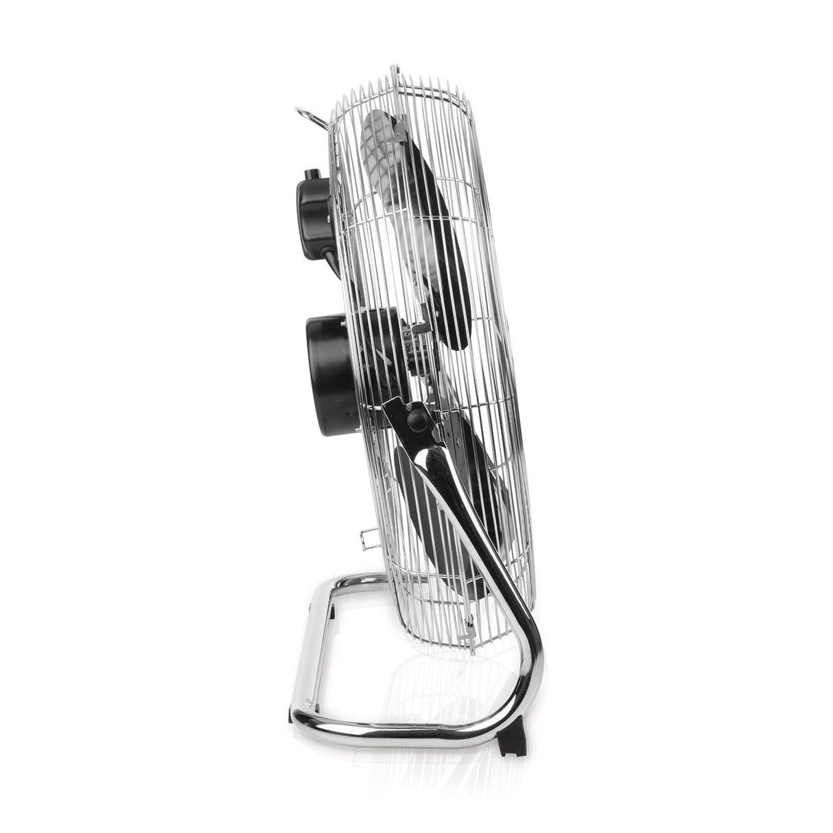 Ventilador Gris Y Negro 60x62cm de Tres Velocidades sin Oscilación - VENTILADORES | Bylmo