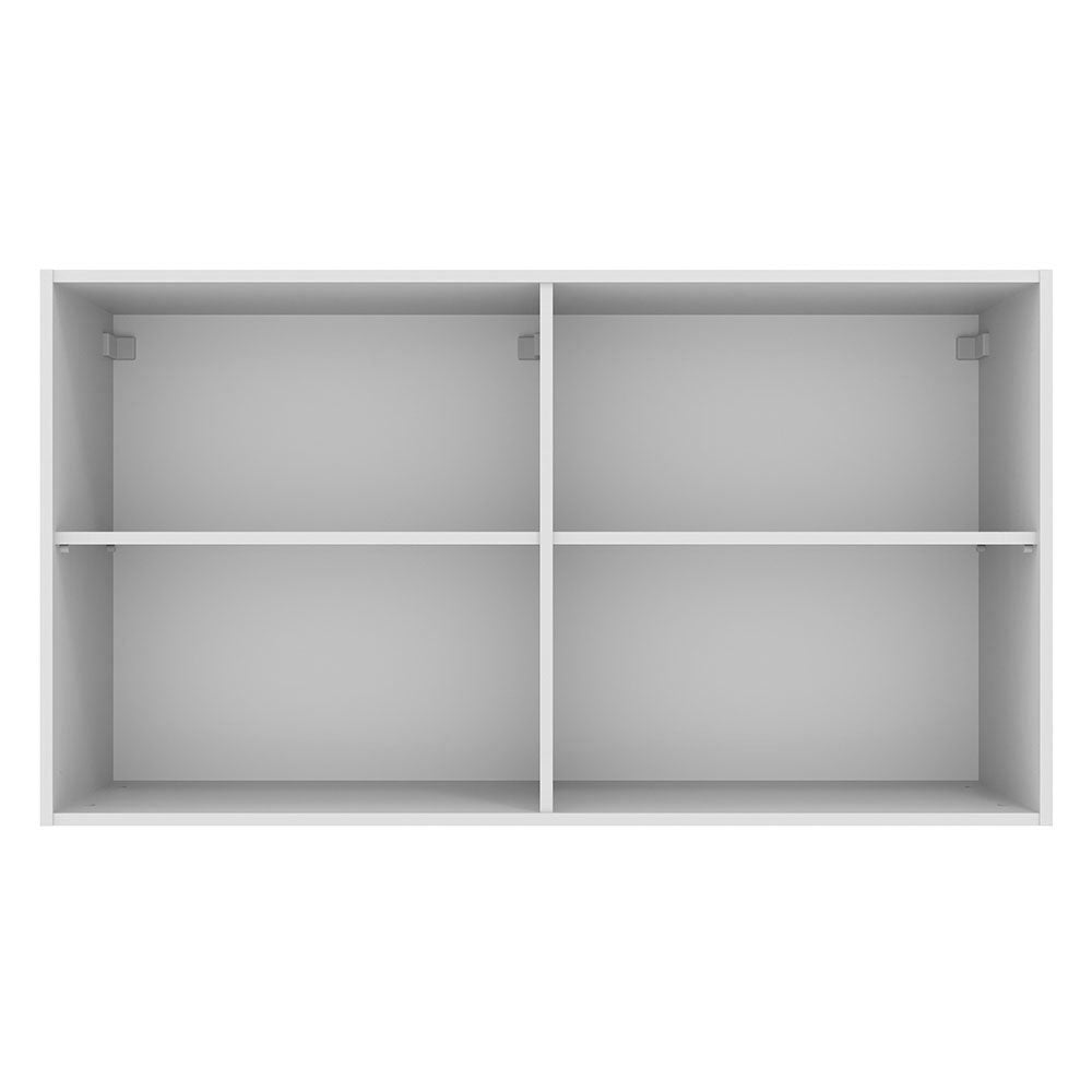 Gabinete de Cocina Agata Blanco 120x66cm Flotante con Dos Puertas - ALACENAS Y MUEBLES MICROONDAS | Bylmo