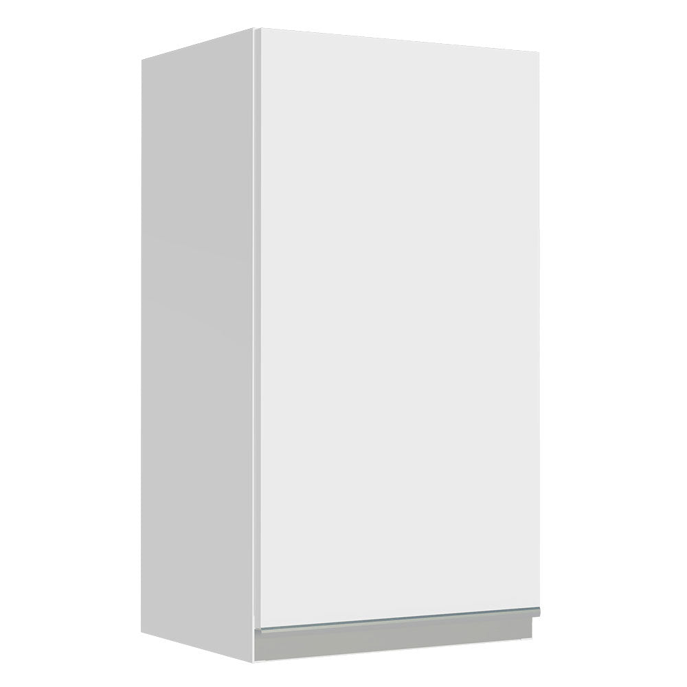 Gabinete de Cocina Glamy Blanco 35x66cm Flotante con Una Puerta - ALACENAS Y MUEBLES MICROONDAS | Bylmo