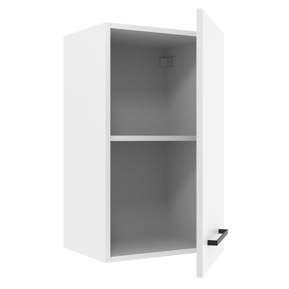 Gabinete de Cocina Agata Blanco 40x66cm Flotante con Una Puerta - ALACENAS Y MUEBLES MICROONDAS | Bylmo