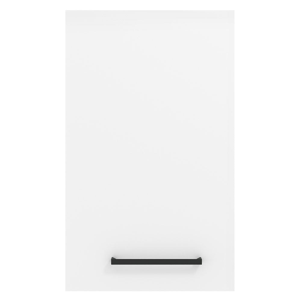 Gabinete de Cocina Agata Blanco 40x66cm Flotante con Una Puerta - ALACENAS Y MUEBLES MICROONDAS | Bylmo