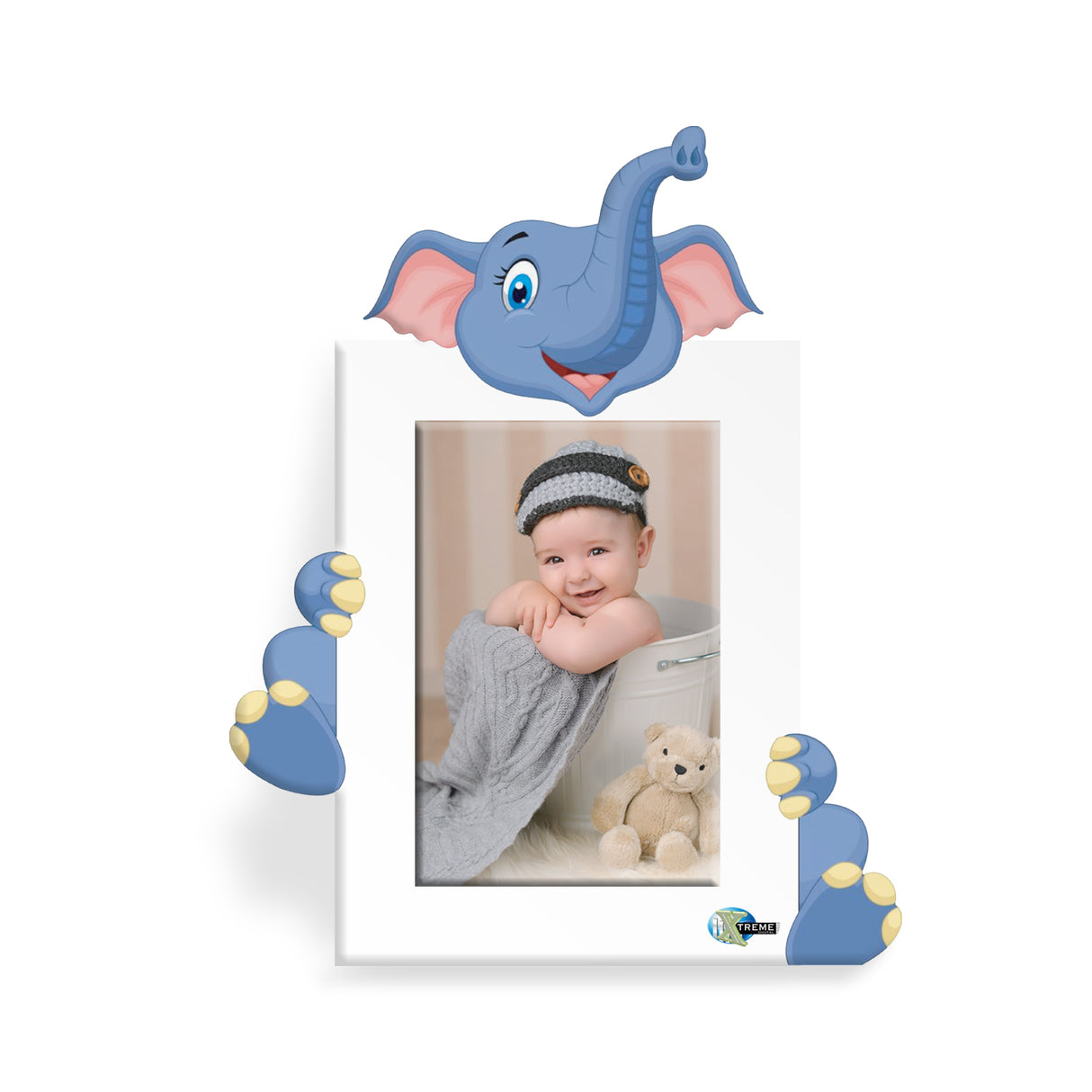 Portarretrato Kids Blanco 21x26cm sin Marco y con Vidrio Protector - PORTARRETRATOS | Bylmo