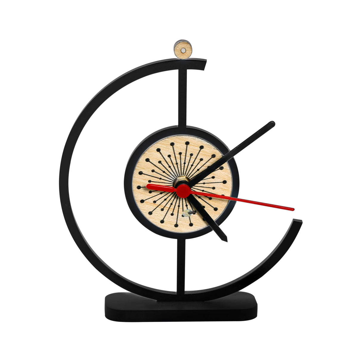 Set X 2 Relojes de Pared Memorial Elegance Negro 30x30cm Circular Analogo de Baterias - RELOJES | Bylmo