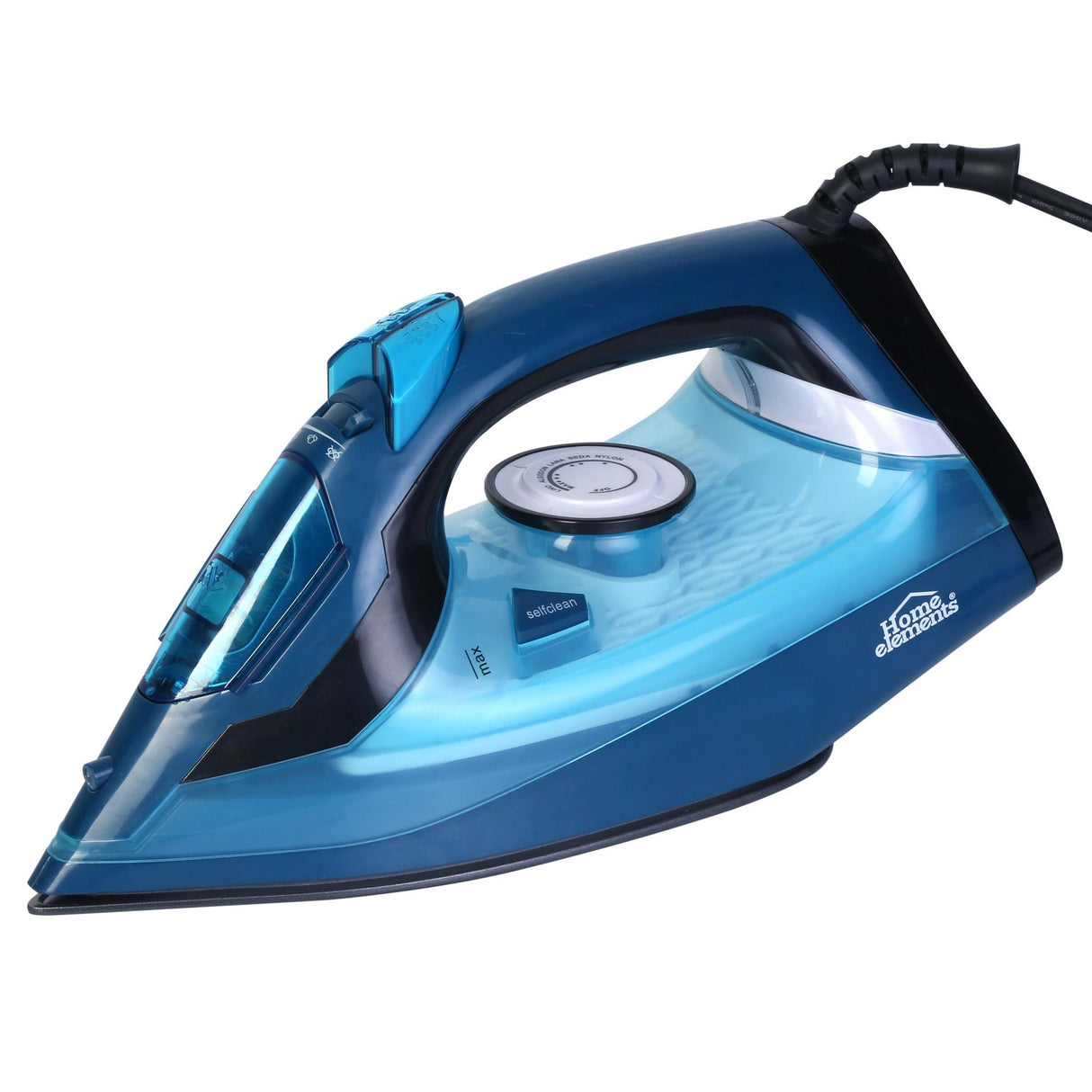 Plancha Steam Ceramic Azul 12.7x16.5cm con Vapor y Dispensaodor y Rociador de Agua - PLANCHAS | Bylmo