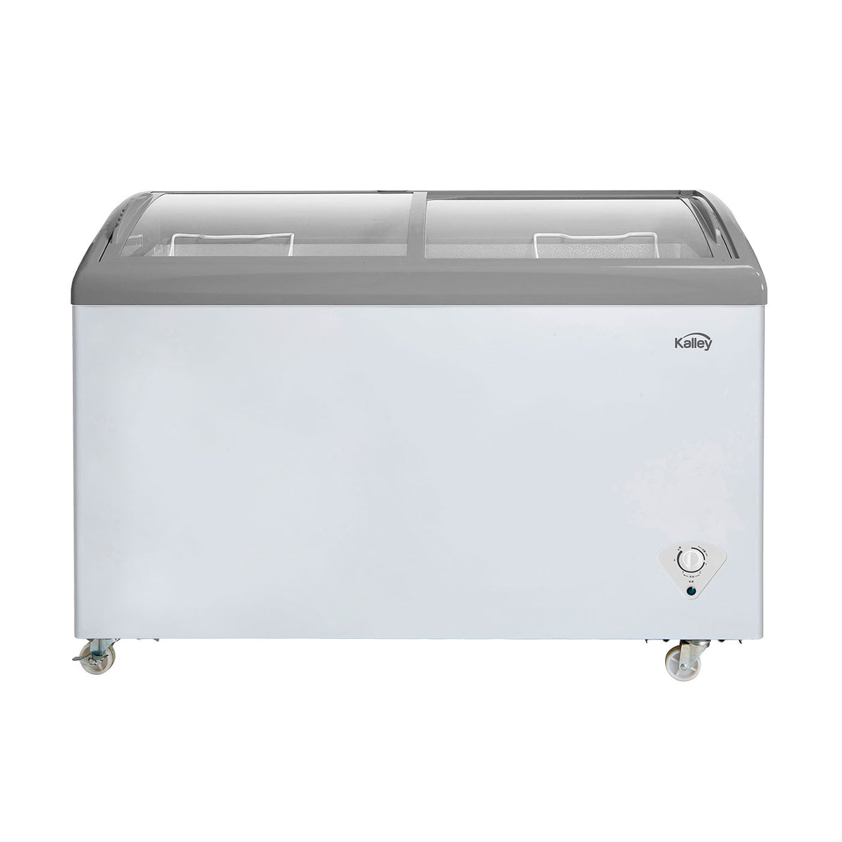 Congelador Blanco 125.5x89cm de 254 Litros y con Dos Compartimientos - CONGELADORES | Bylmo