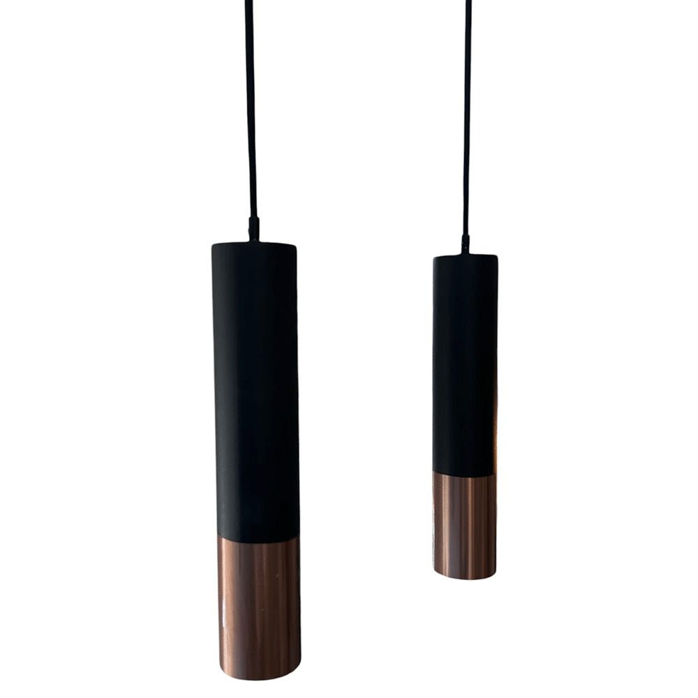 Lámpara de Techo Led Vila Dorado y Negro 6x100cm Ajustable de Tres Luces - LAMPARAS DE TECHO | Bylmo