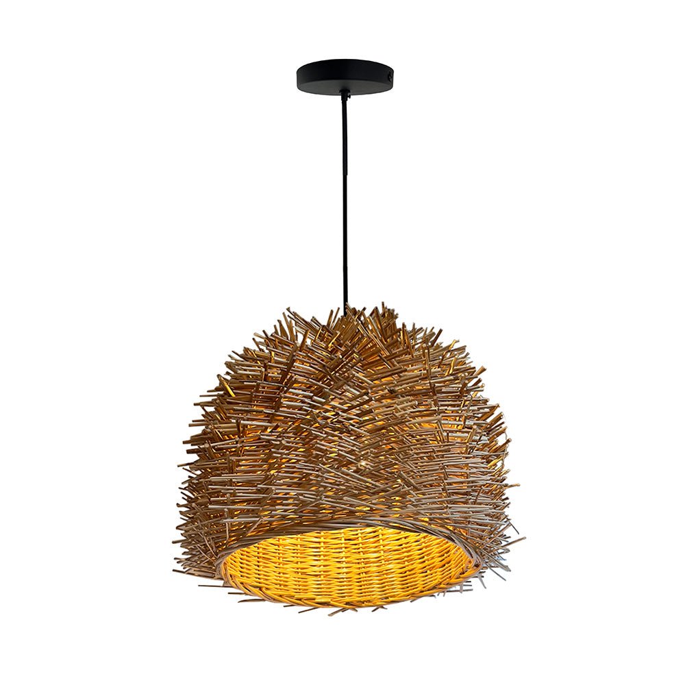 Lámpara de Techo Led Cafe y Dorado 40x36cm Ajustable de Una Luz - LAMPARAS DE TECHO | Bylmo