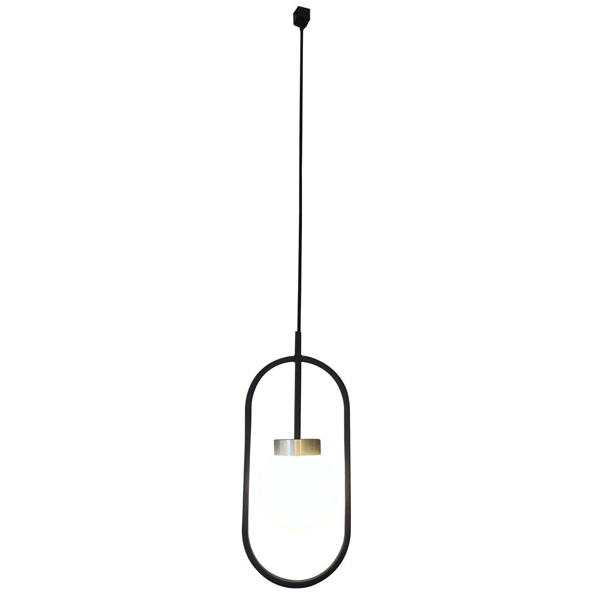 Lámpara de Techo Led Negro 21x50cm Ajustable de Una Luz - LAMPARAS DE TECHO | Bylmo