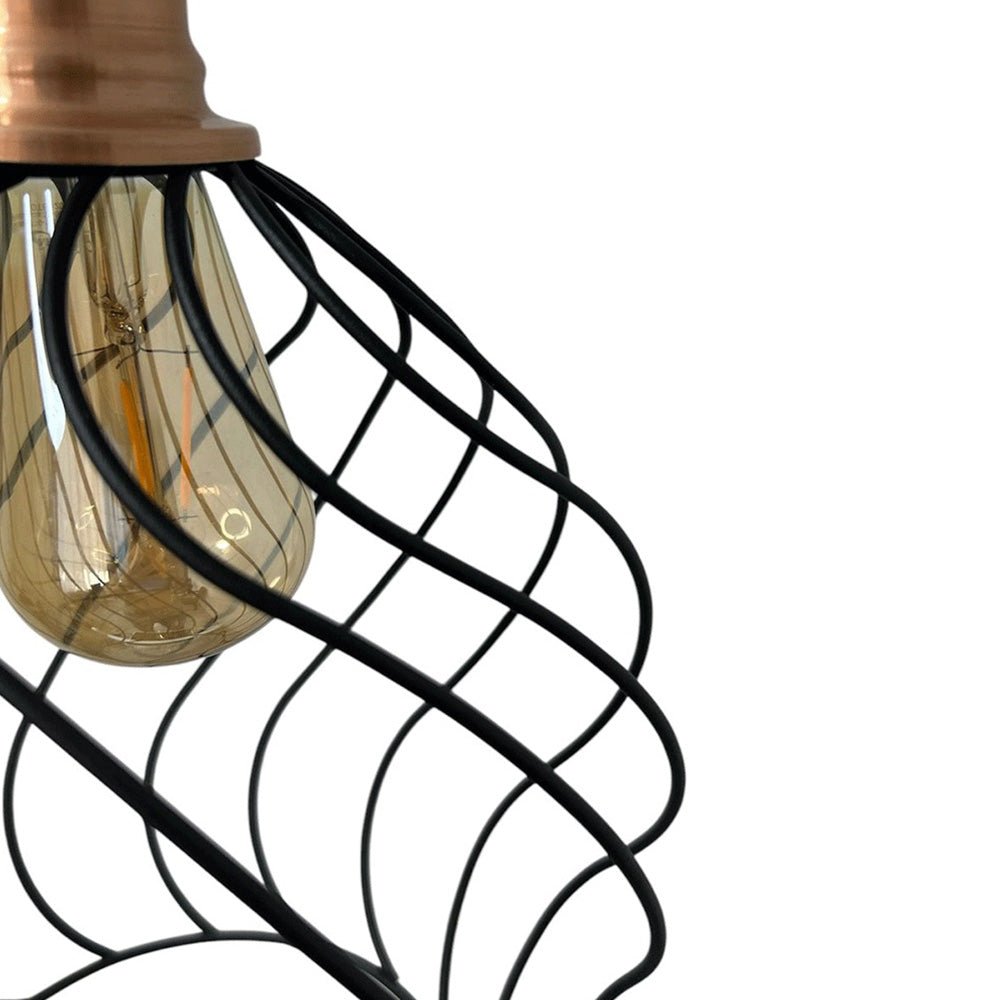 Set x 2 Lámparas de Techo Led Negro 23x33cm Ajustable de Una Luz - LAMPARAS DE TECHO | Bylmo