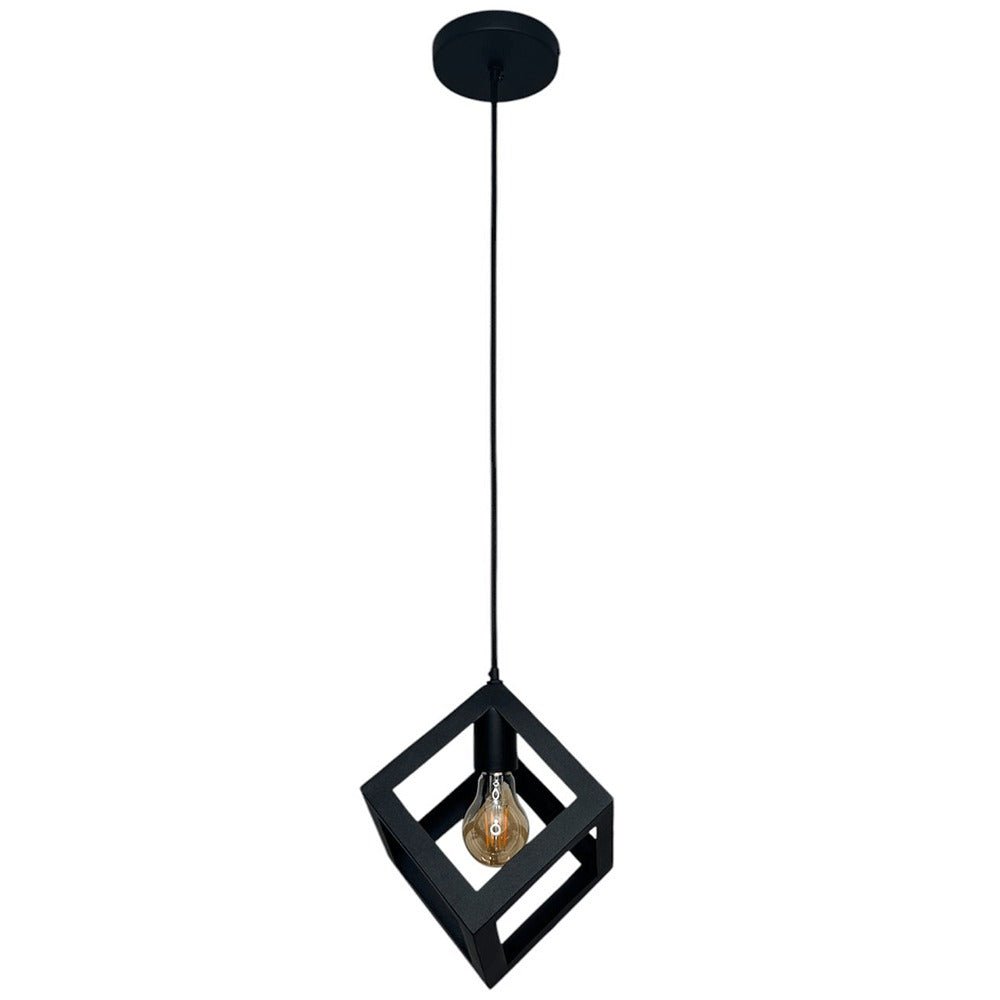 Lámpara de Techo Led Charlote Negro y Dorado 16.5x16.5cm Ajustable de Una Luz - LAMPARAS DE TECHO | Bylmo