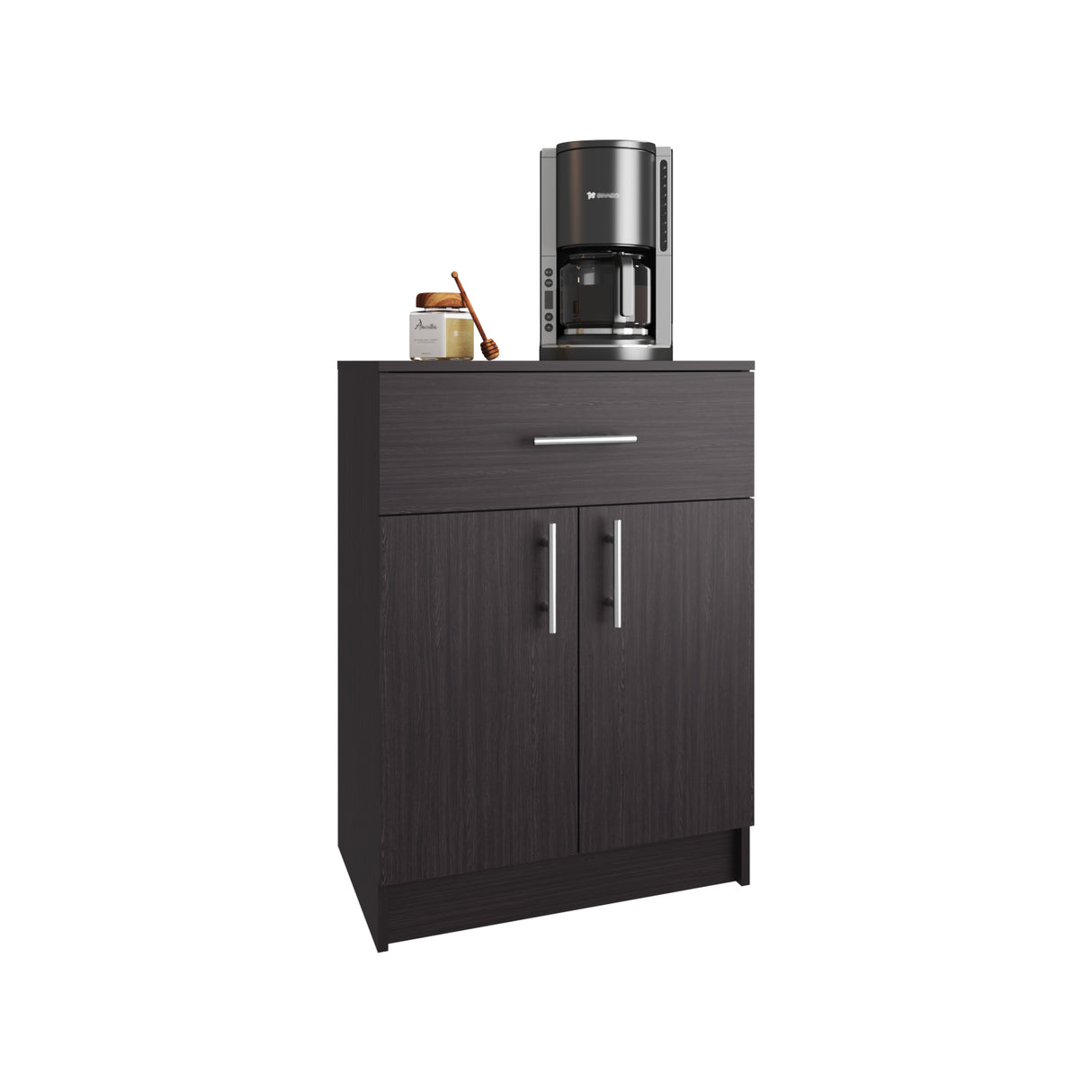 Organizador de Cocina Mayorca Wengue y 60x85.1cm con Tres Compartimientos - BARRAS Y MUEBLES AUXILIARES | Bylmo