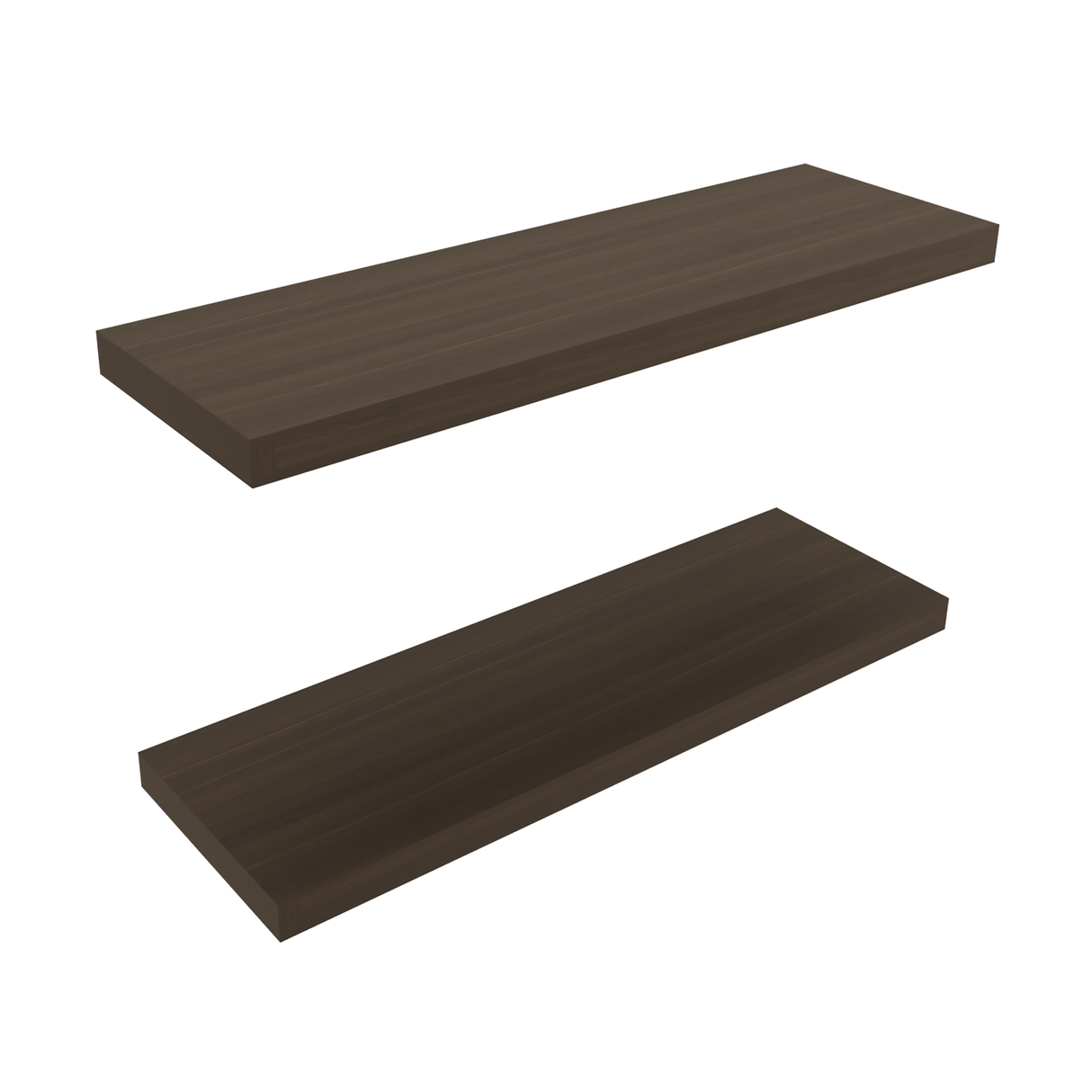 Repisa Amaretto 80x3.8cm Rectangular y Flotante - REPISAS | Bylmo