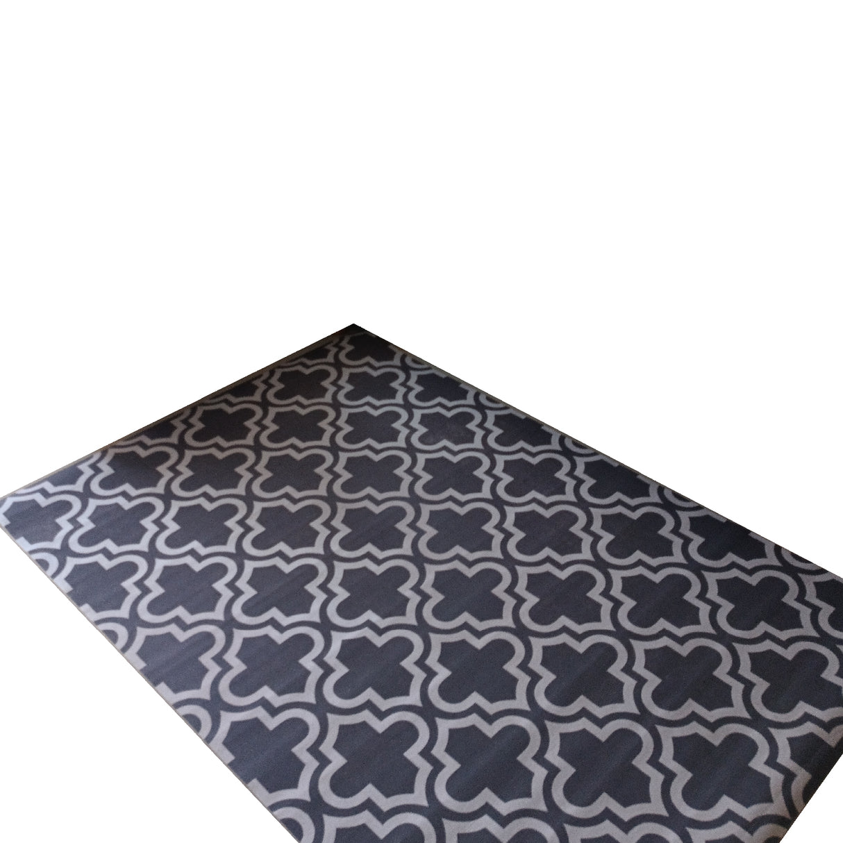 Tapete de Cocina Rombos Gris 120x170cm Clásico Rectangular Suave - TAPETES Y ALFOMBRAS | Bylmo