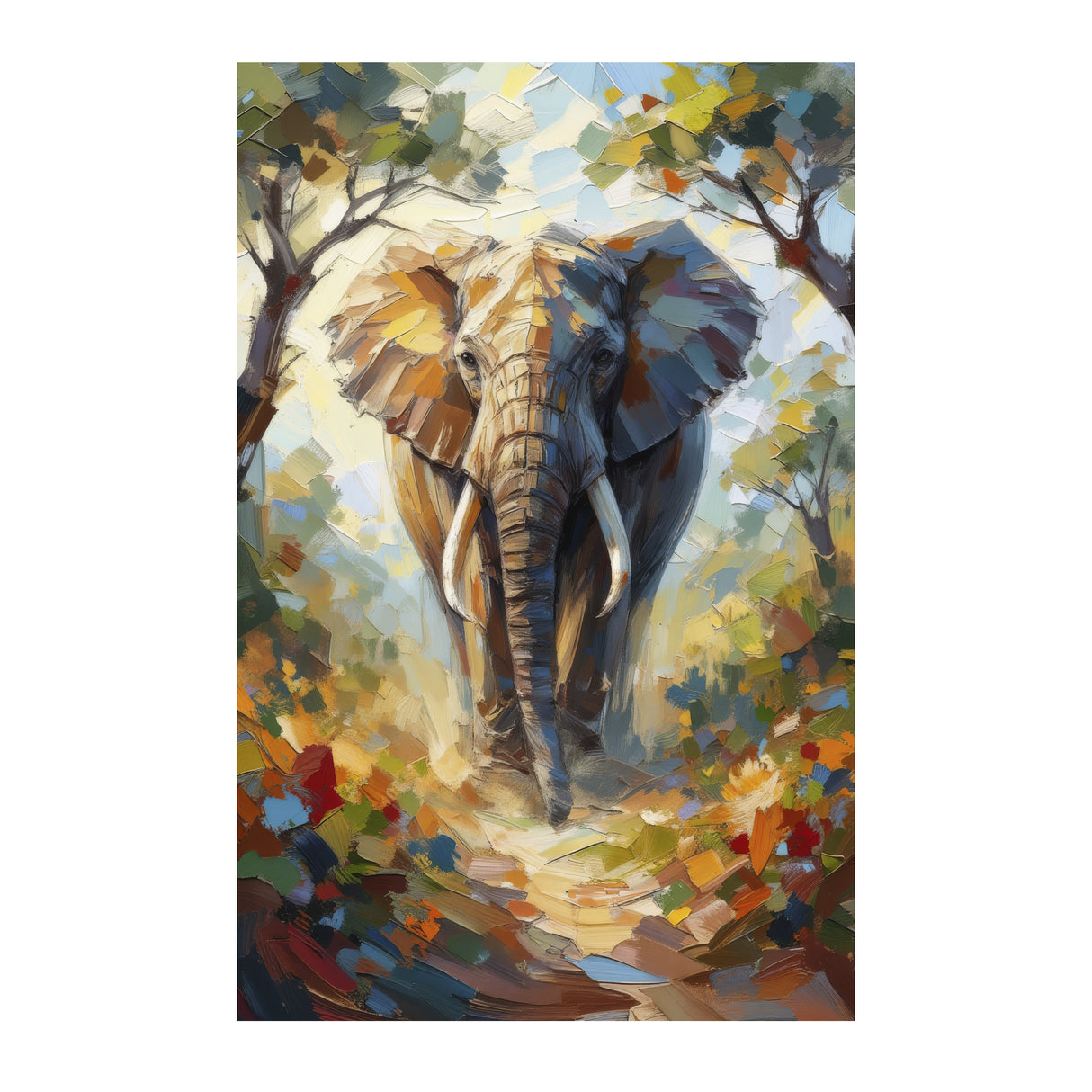 Cuadro decorativo Moderno Sendero Ancestral 61x94cm - CUADROS | Bylmo