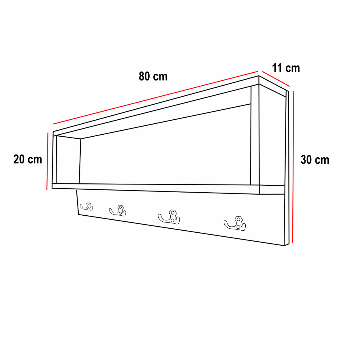 Combo Zapatero y Perchero Colors 80x46.5cm de Dos Niveles para Seis Pares con Asiento Integrado - ZAPATEROS | Bylmo