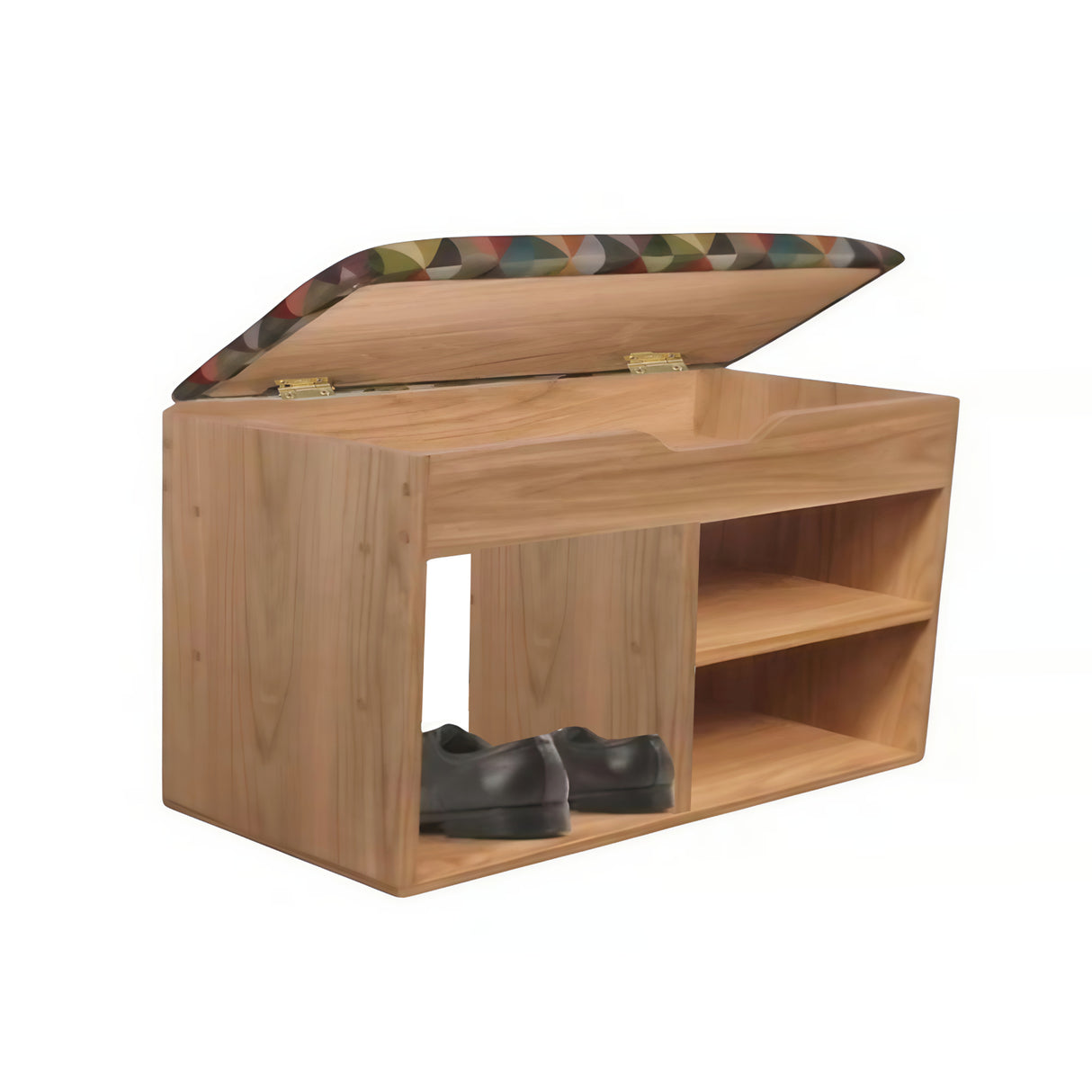 Combo Zapatero y Perchero Colors 80x46.5cm de Dos Niveles para Seis Pares con Asiento Integrado - ZAPATEROS | Bylmo