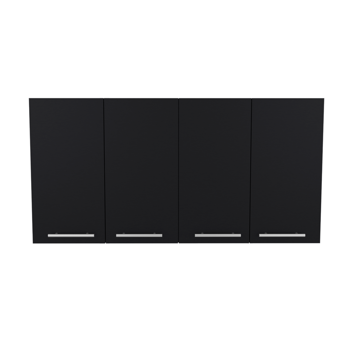 Gabinete de Cocina Bazagli Wengue 120x60cm Con Cuatro Cajones cn Espacio para Extractor y con Locero - MUEBLES SUPERIORES DE COCINA | Bylmo