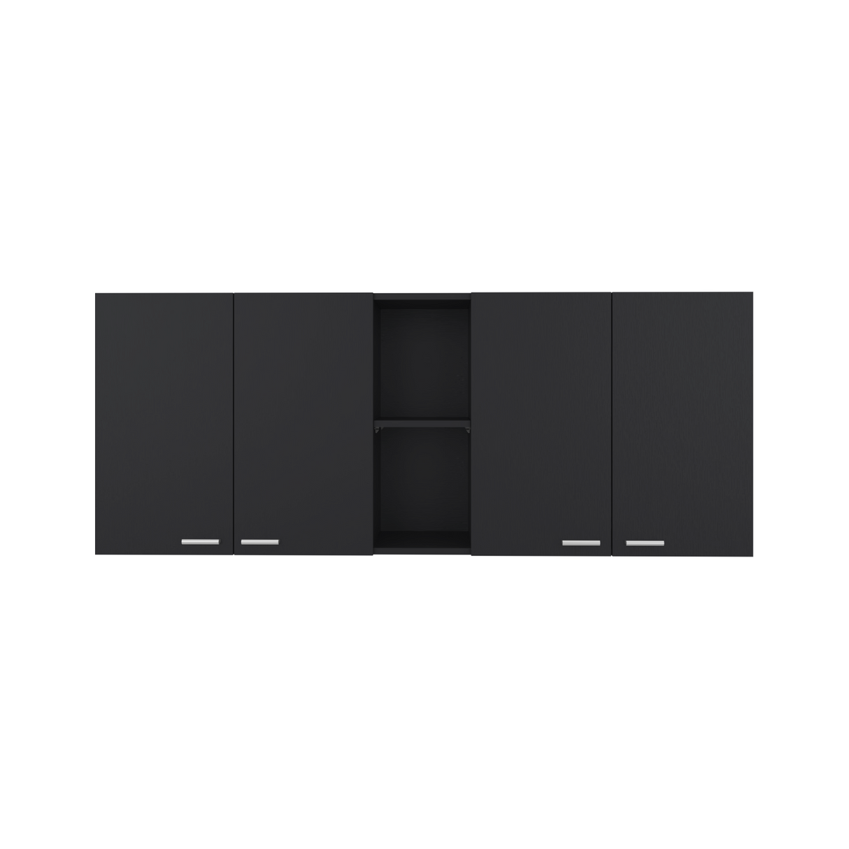 Gabinete de Cocina Portofino Wengue 150x60cm Con Cuatro Cajones cn Espacio para Extractor y con Locero - MUEBLES SUPERIORES DE COCINA | Bylmo