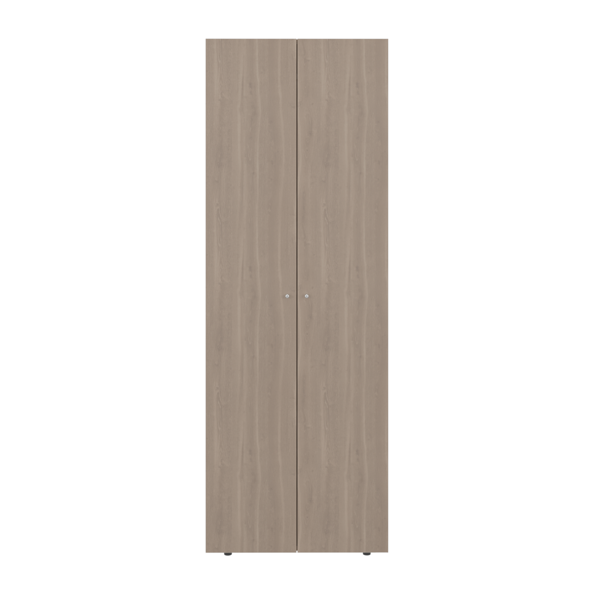 Closet Tuhogar Bardolino y Blanco 60x170cm con Tres Compartimientos y con Dos Puertas - CLOSETS | Bylmo