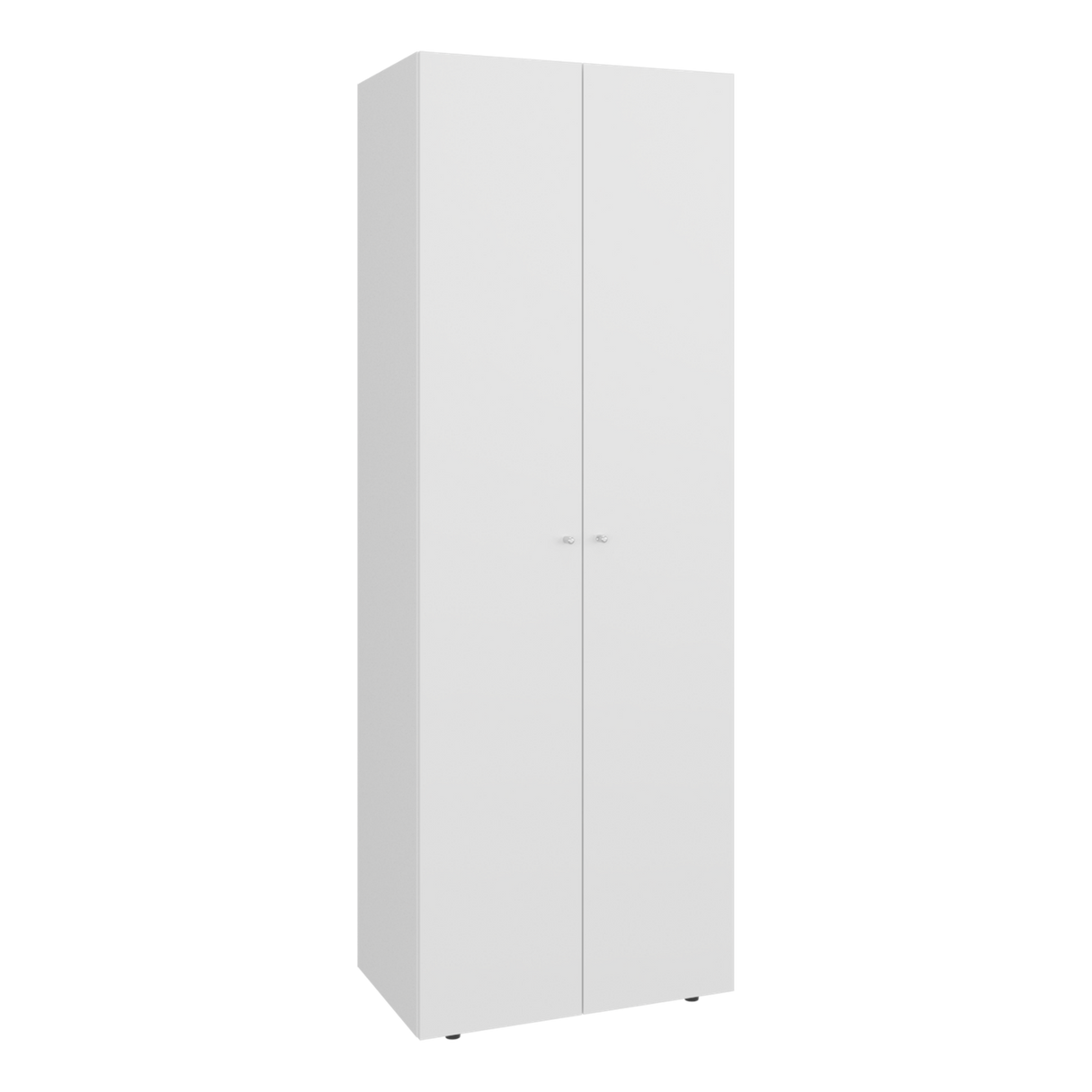 Closet Tuhogar Blanco 60x170cm con Tres Compartimientos y con Dos Puertas - CLOSETS | Bylmo