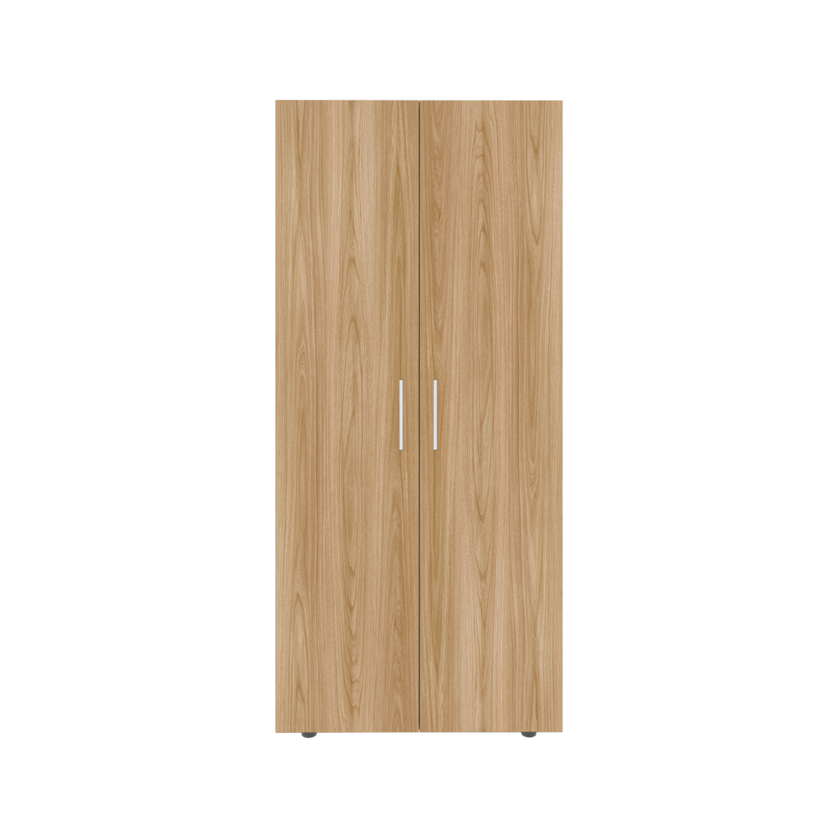 Closet Tera Fresno y Wengue 80x180cm con Seis Compartimientos y con Dos Puertas - CLOSETS | Bylmo