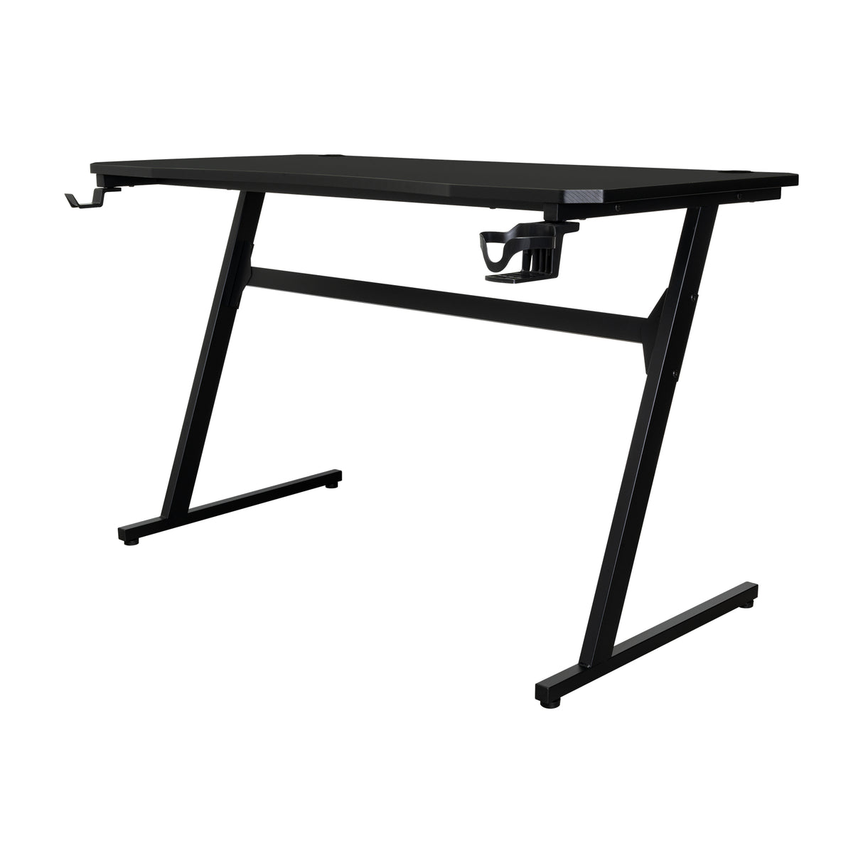 Escritorio Gamer Carbon Racer Negro y Fibra de Carbono 60x120cm sin Cajones - ESCRITORIOS | Bylmo