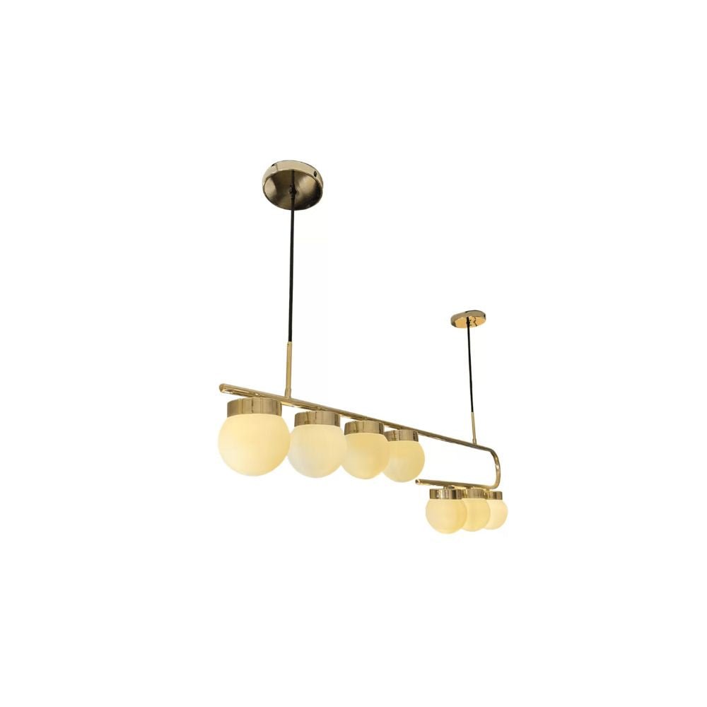 Lámpara de Techo Colgante Oulu Dorado 13x102cm Ajustable con Bombilla LED - LAMPARAS DE TECHO | Bylmo