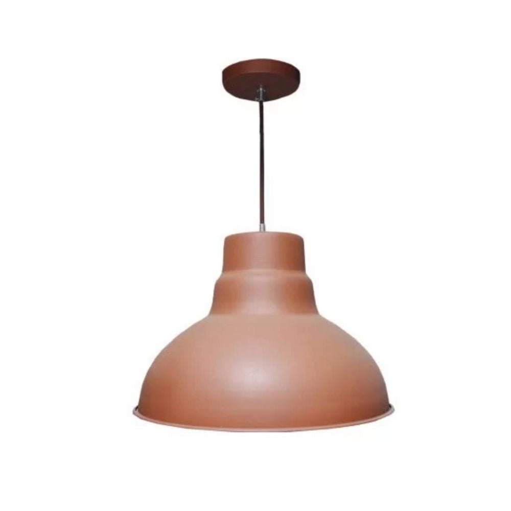 Lámpara de Techo Colgante Enia Cobre 40x29cm Ajustable con Bombilla LED - LAMPARAS DE TECHO | Bylmo