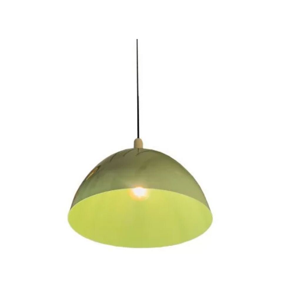 Lámpara de Techo Colgante Eire Lusail Verde Menta 48x42cm Ajustable con Bombilla LED - LAMPARAS DE TECHO | Bylmo