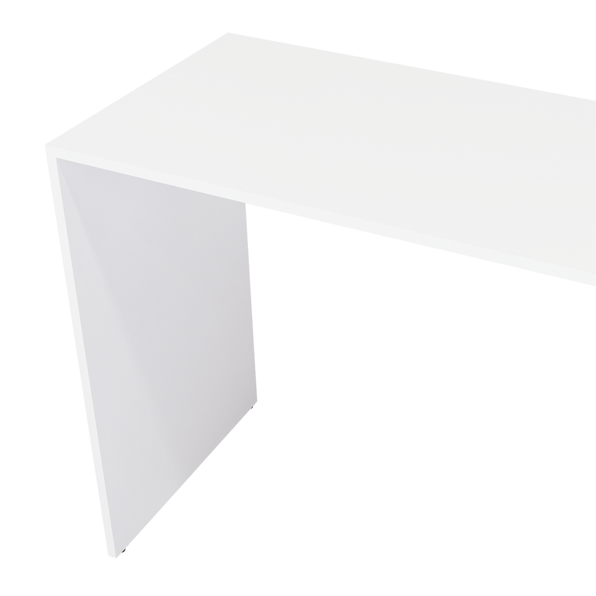 Escritorio En L Axis Blanco 151.5x76.5cm Sin Cajones Y Con Organizador De Libros - ESCRITORIOS | Bylmo
