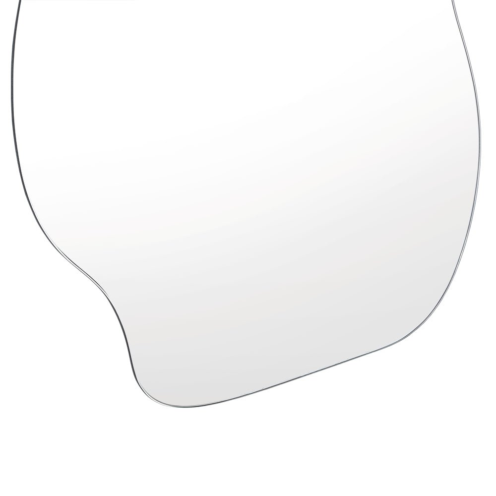 Espejo de Baño London Gris 55x70cm Asimetrico sin Marco - ESPEJOS DE BANHO | Bylmo