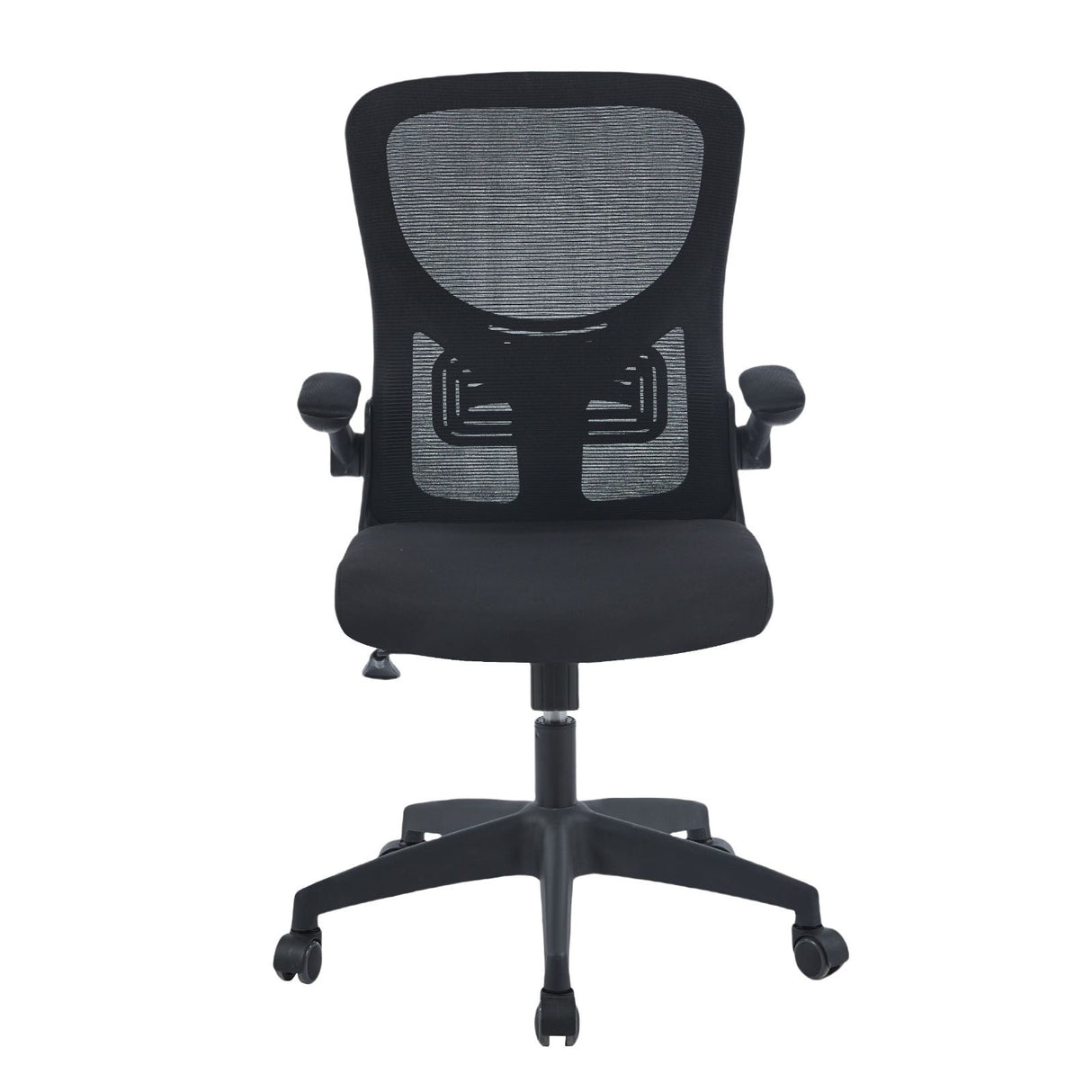 Silla de Oficina Apolo Negro 58x101cm con Apoya Brazos - SILLAS DE OFICINA | Bylmo