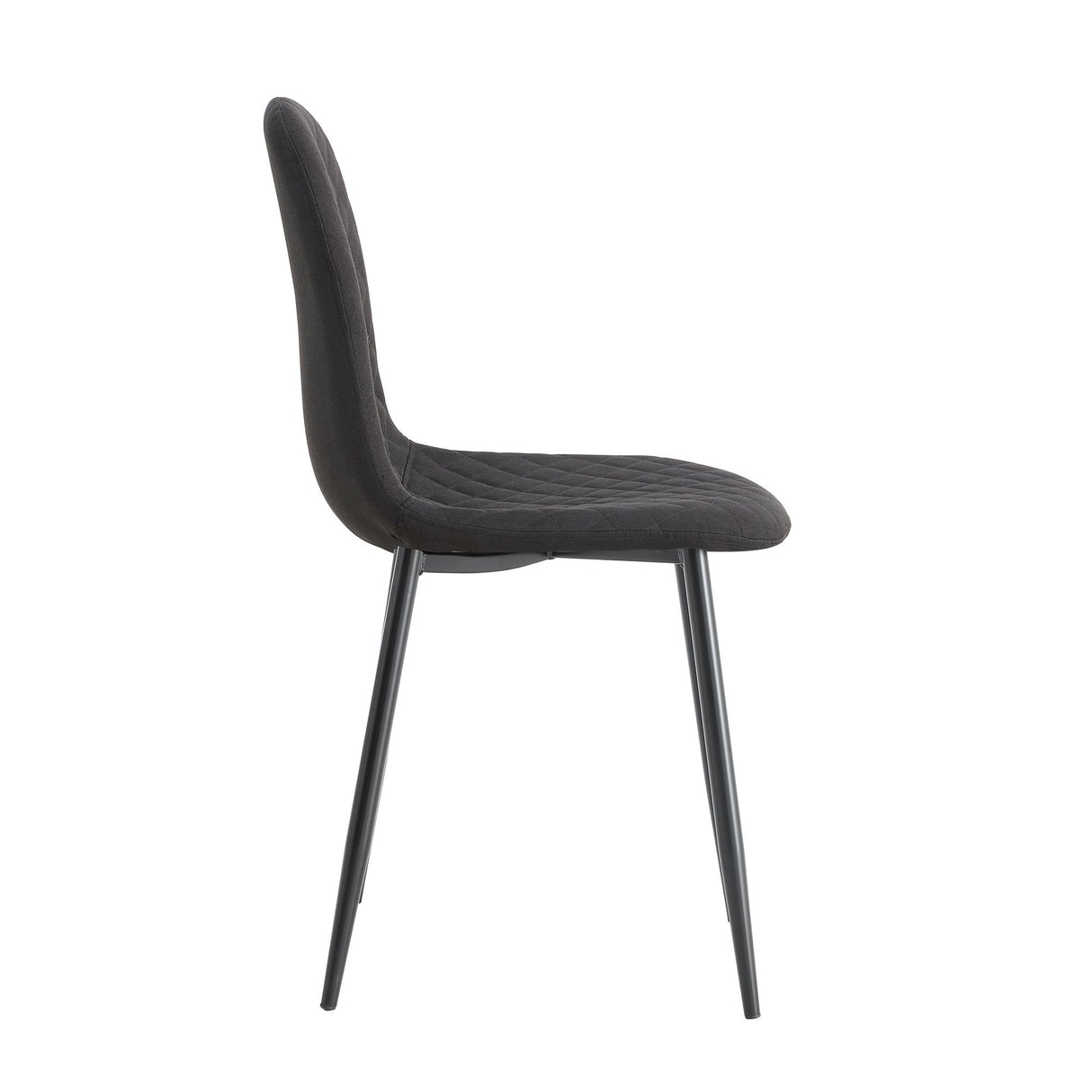 Kit x 2 Sillas Comedor Jocob Gris y Negro 44x87.5cm con Asiento Ovalado y con Espaldar - SILLAS Y BUTACOS | Bylmo